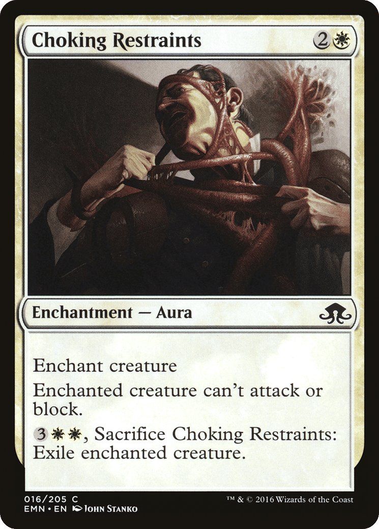 Choking Restraints — Eldritch Moon — Magic: The Gathering