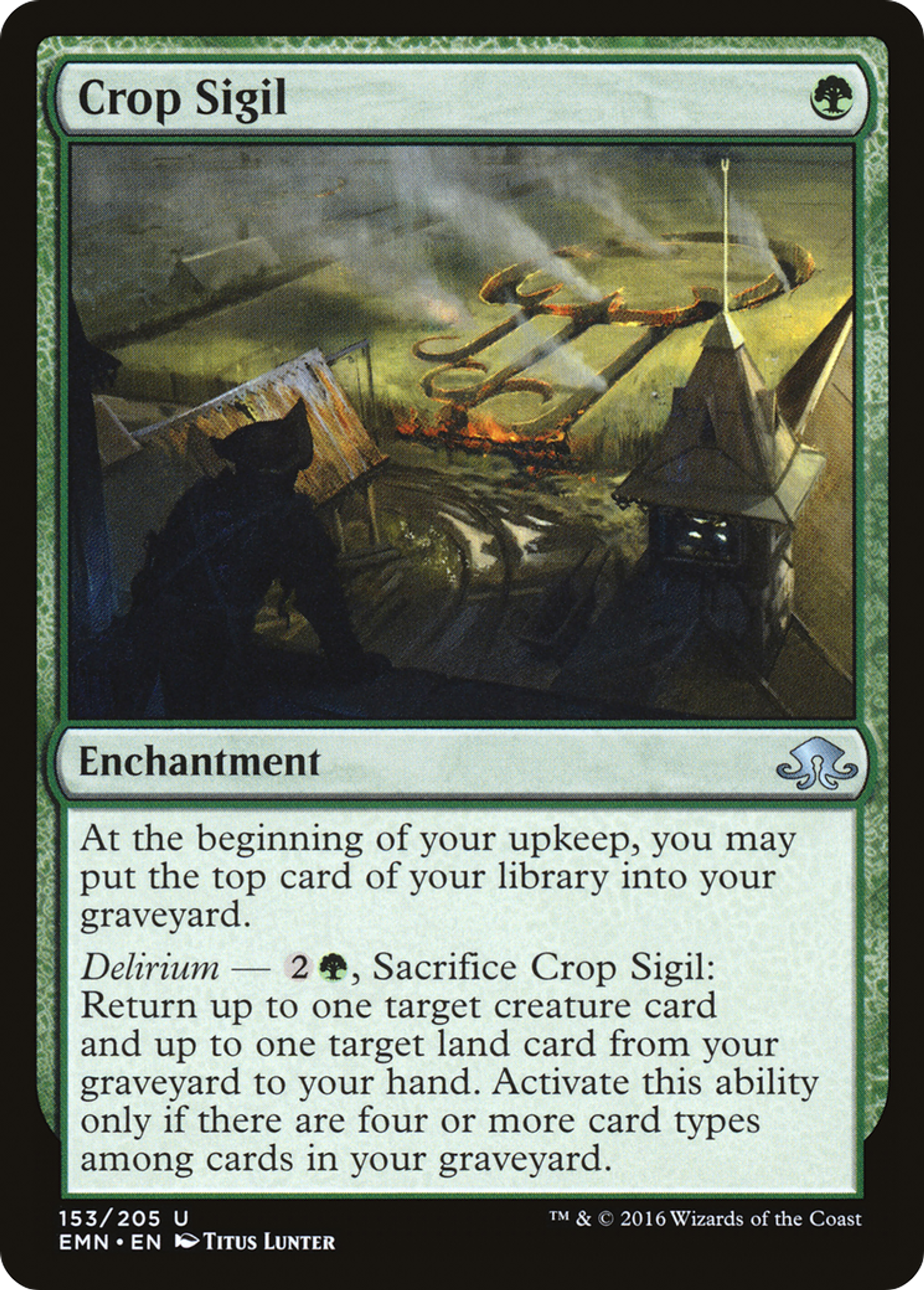 Sigille de culture — Eldritch Moon — Magic: The Gathering