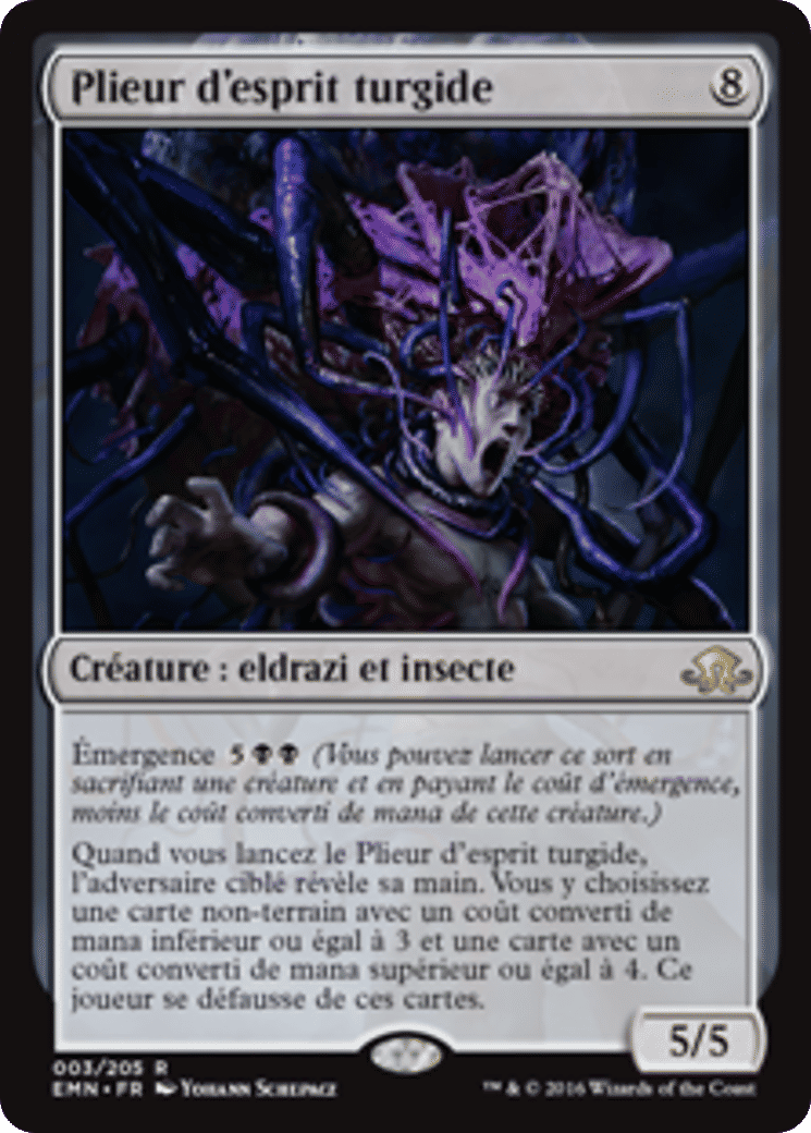 Plieur d'esprit turgide — Eldritch Moon — Magic: The Gathering