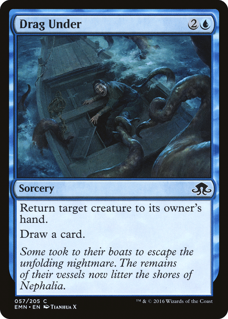 Drag Under — Eldritch Moon — Magic: The Gathering