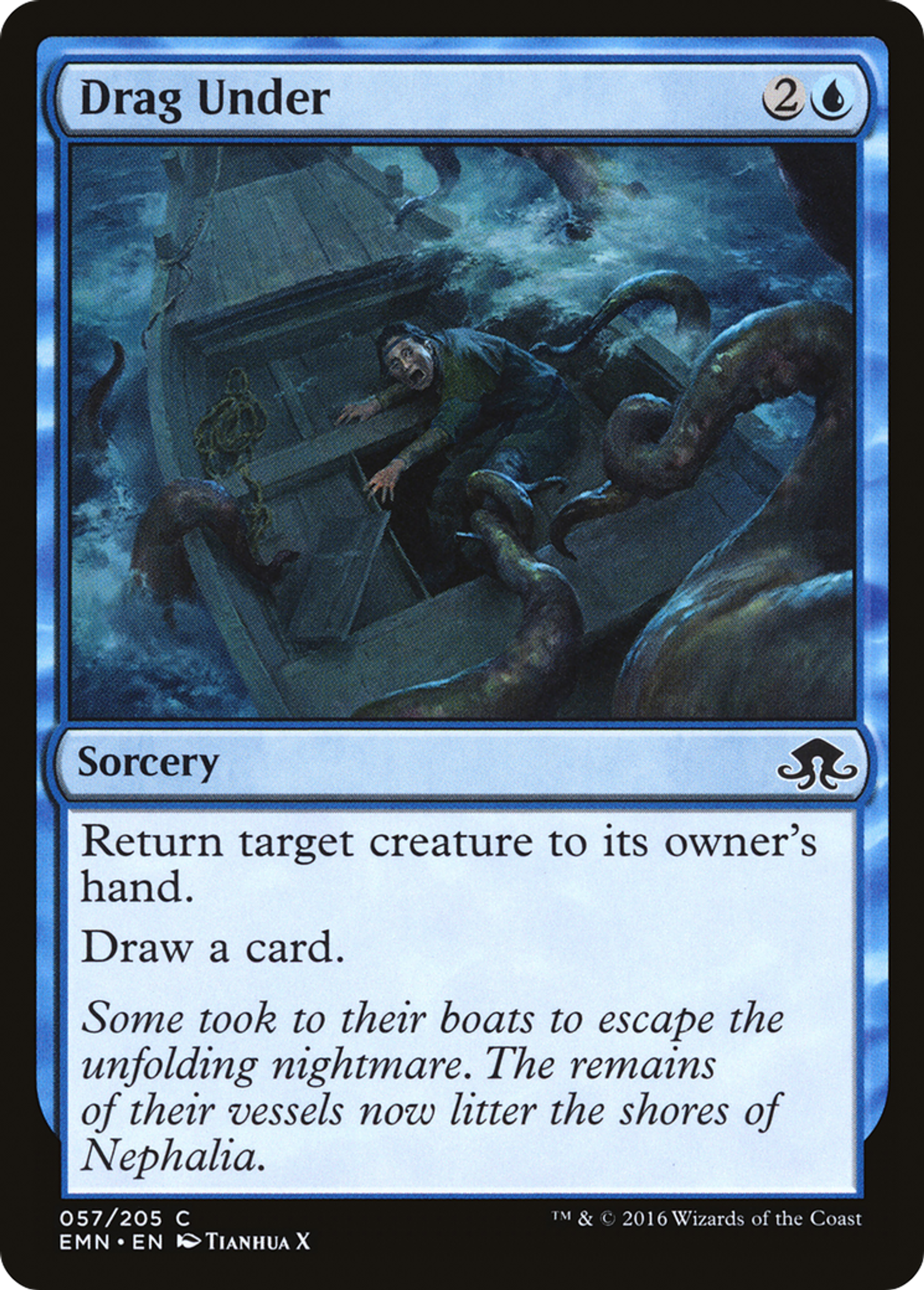 Drag Under — Eldritch Moon — Magic: The Gathering