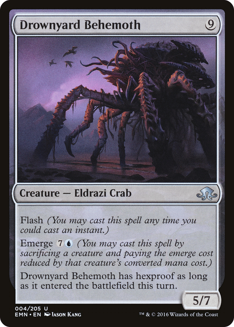 Drownyard Behemoth — Eldritch Moon — Magic: The Gathering