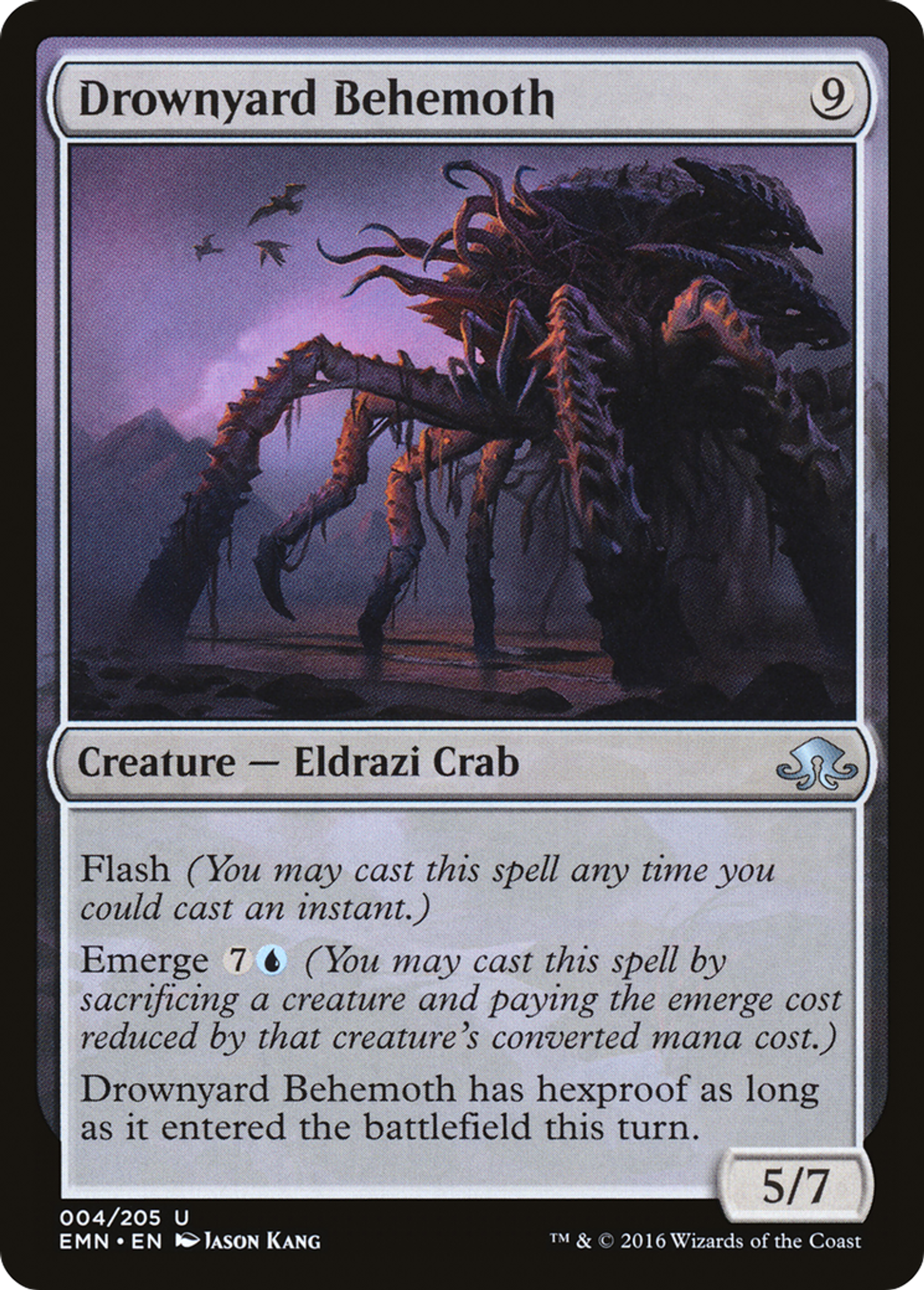 Drownyard Behemoth — Eldritch Moon — Magic: The Gathering