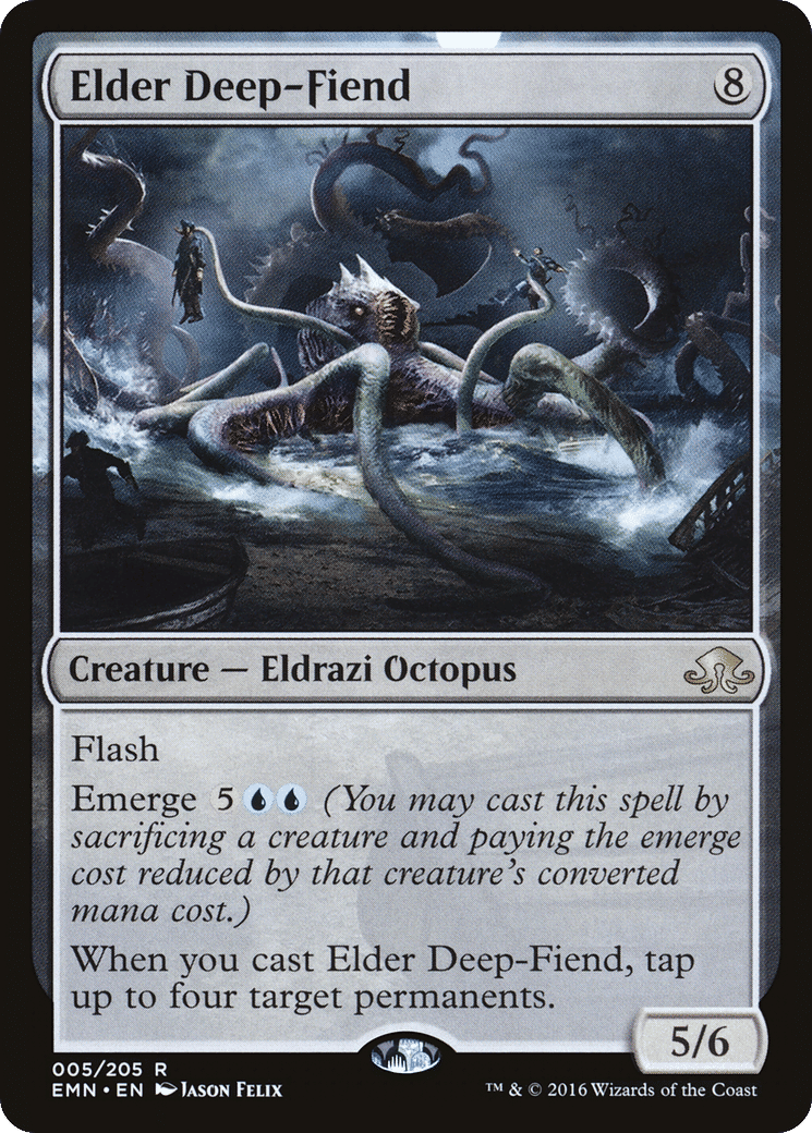 Elder Deep-Fiend — Eldritch Moon — Magic: The Gathering