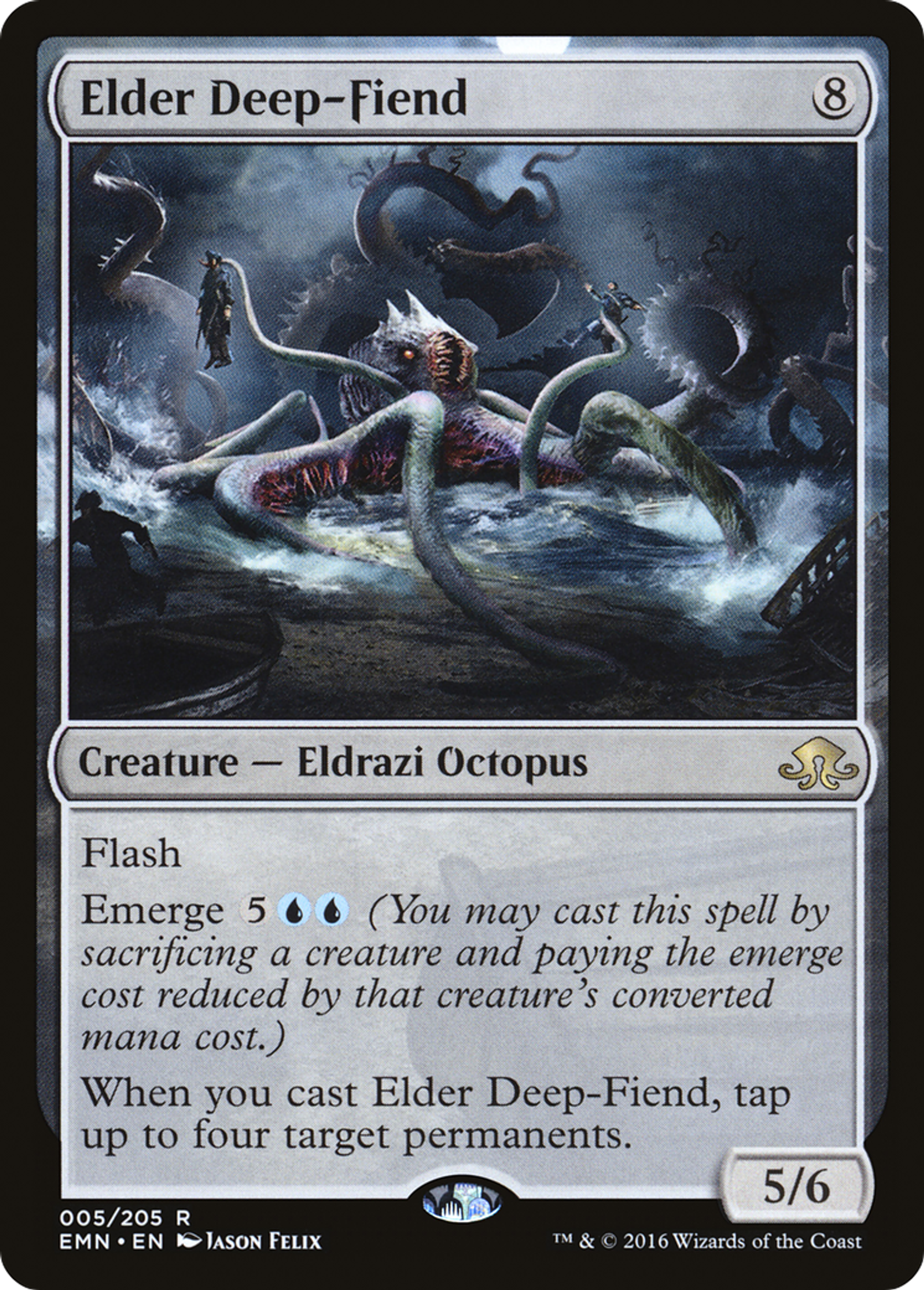 Ancêtre fielleux des profondeurs — Eldritch Moon — Magic: The Gathering
