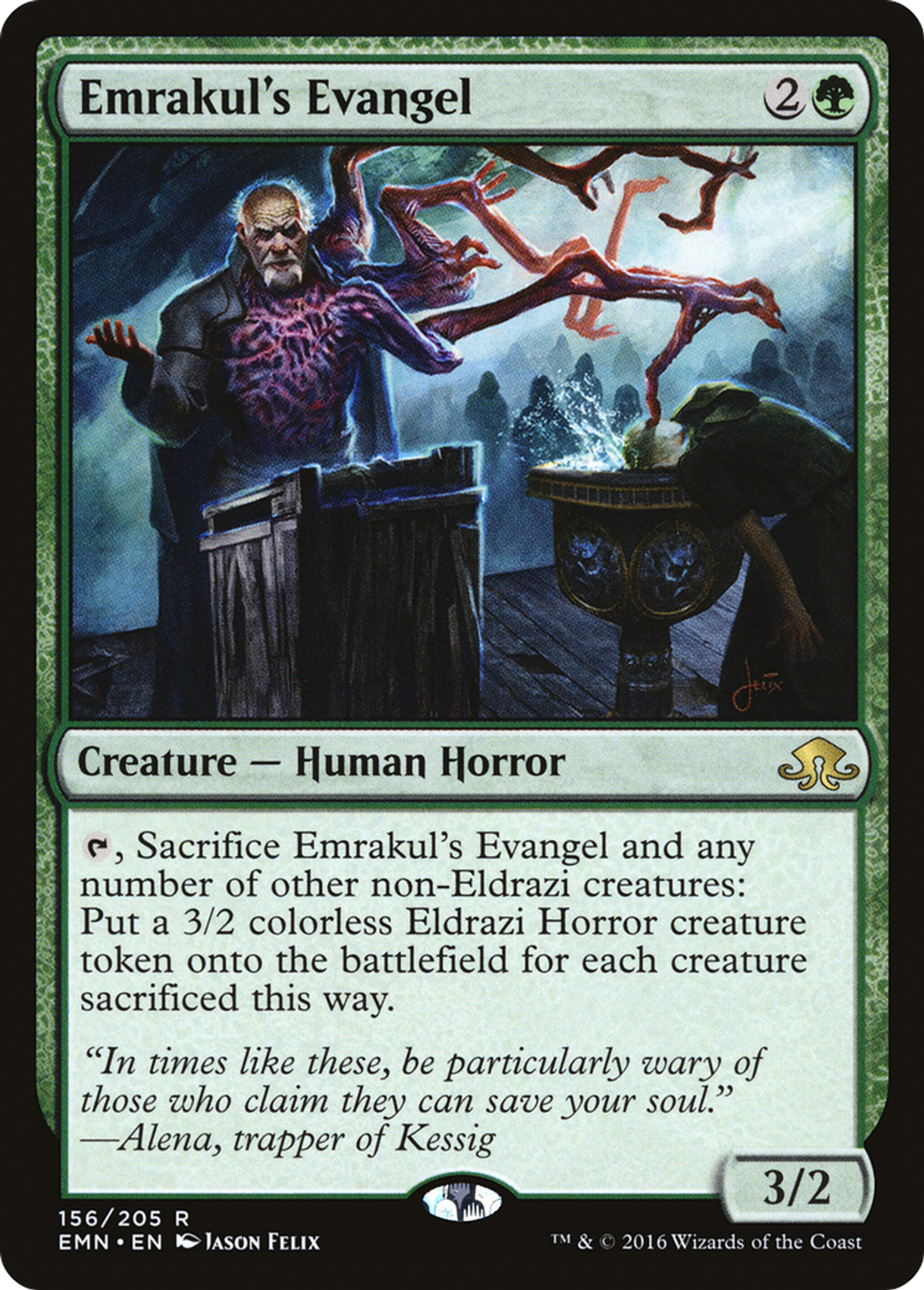 Emrakul's Evangel — Eldritch Moon — Magic: The Gathering