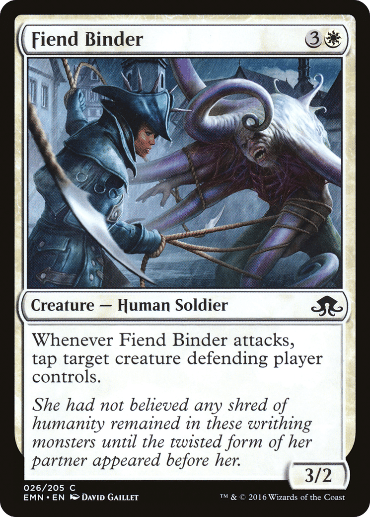 Fiend Binder — Eldritch Moon — Magic: The Gathering