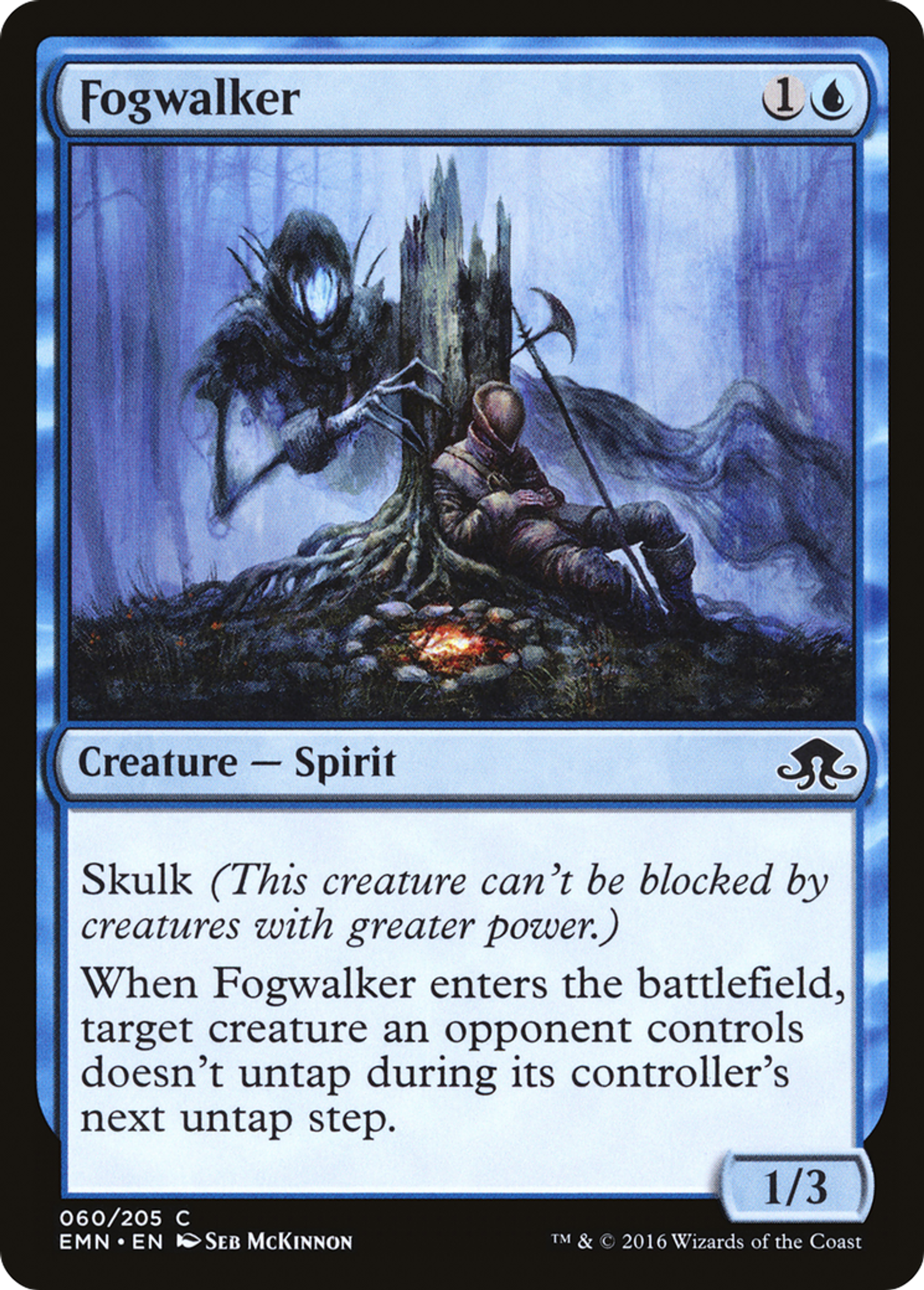 Marcheur des brumes — Eldritch Moon — Magic: The Gathering