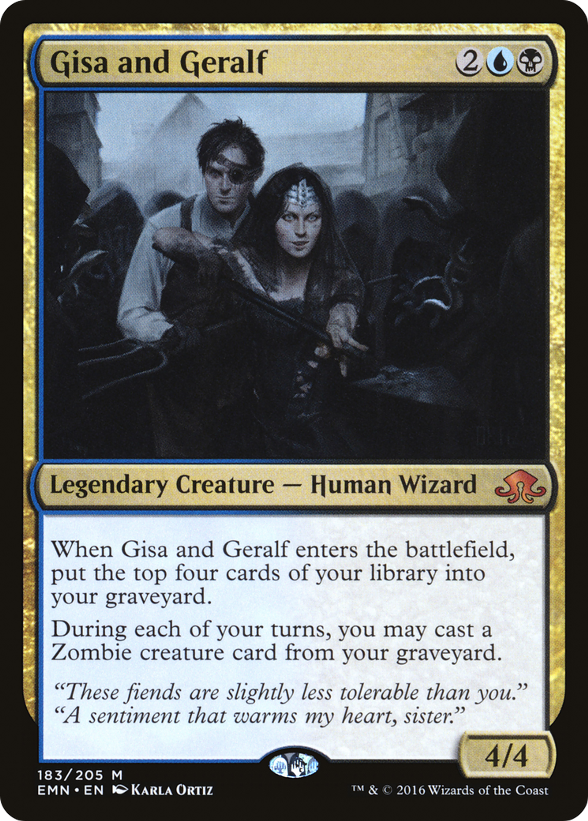 Gisa et Geralf — Eldritch Moon — Magic: The Gathering