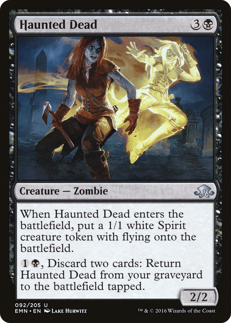 Haunted Dead — Eldritch Moon — Magic: The Gathering