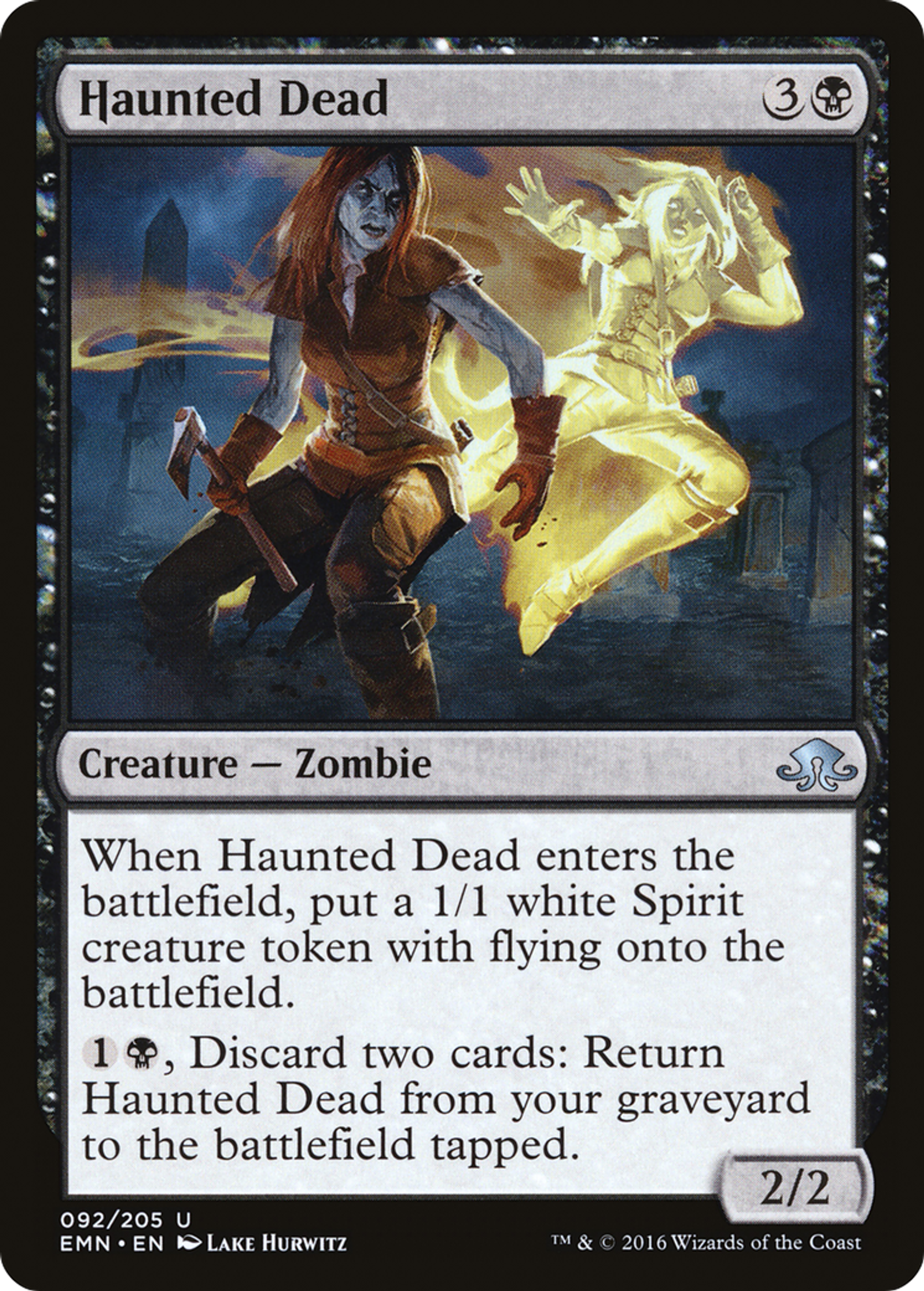 Haunted Dead — Eldritch Moon — Magic: The Gathering
