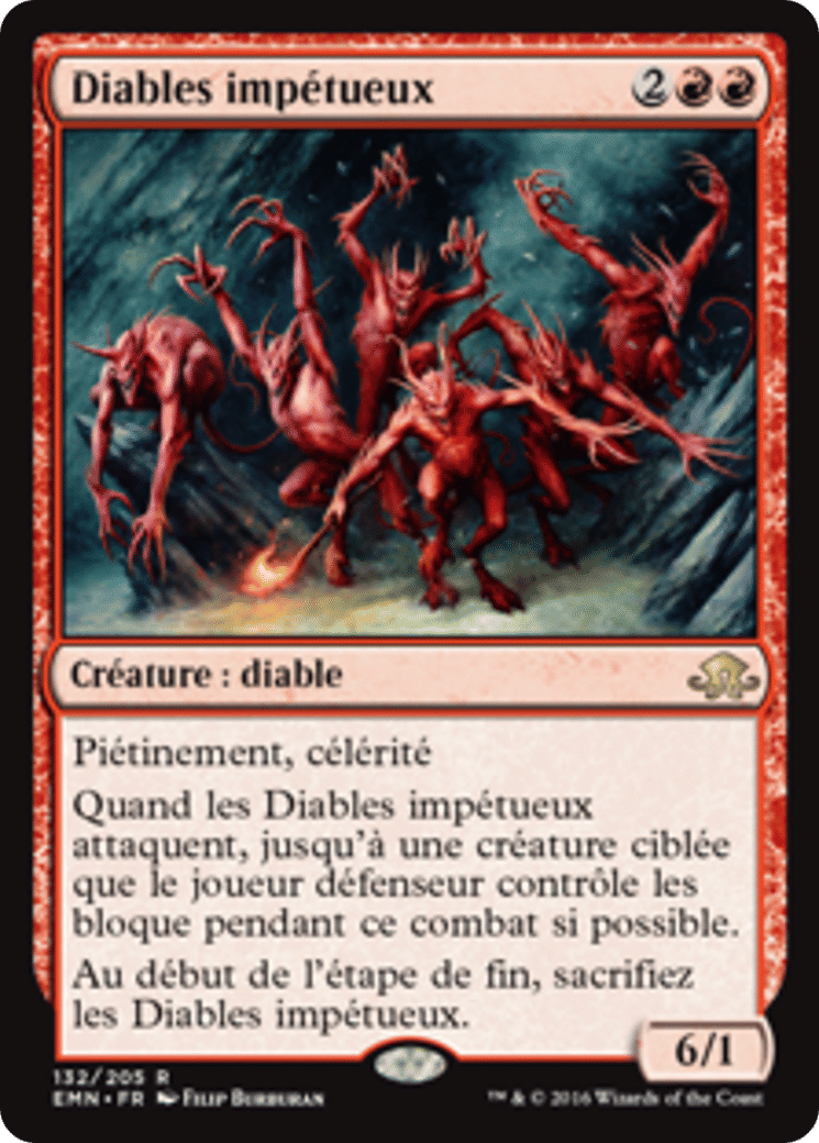 Diables impétueux — Eldritch Moon — Magic: The Gathering