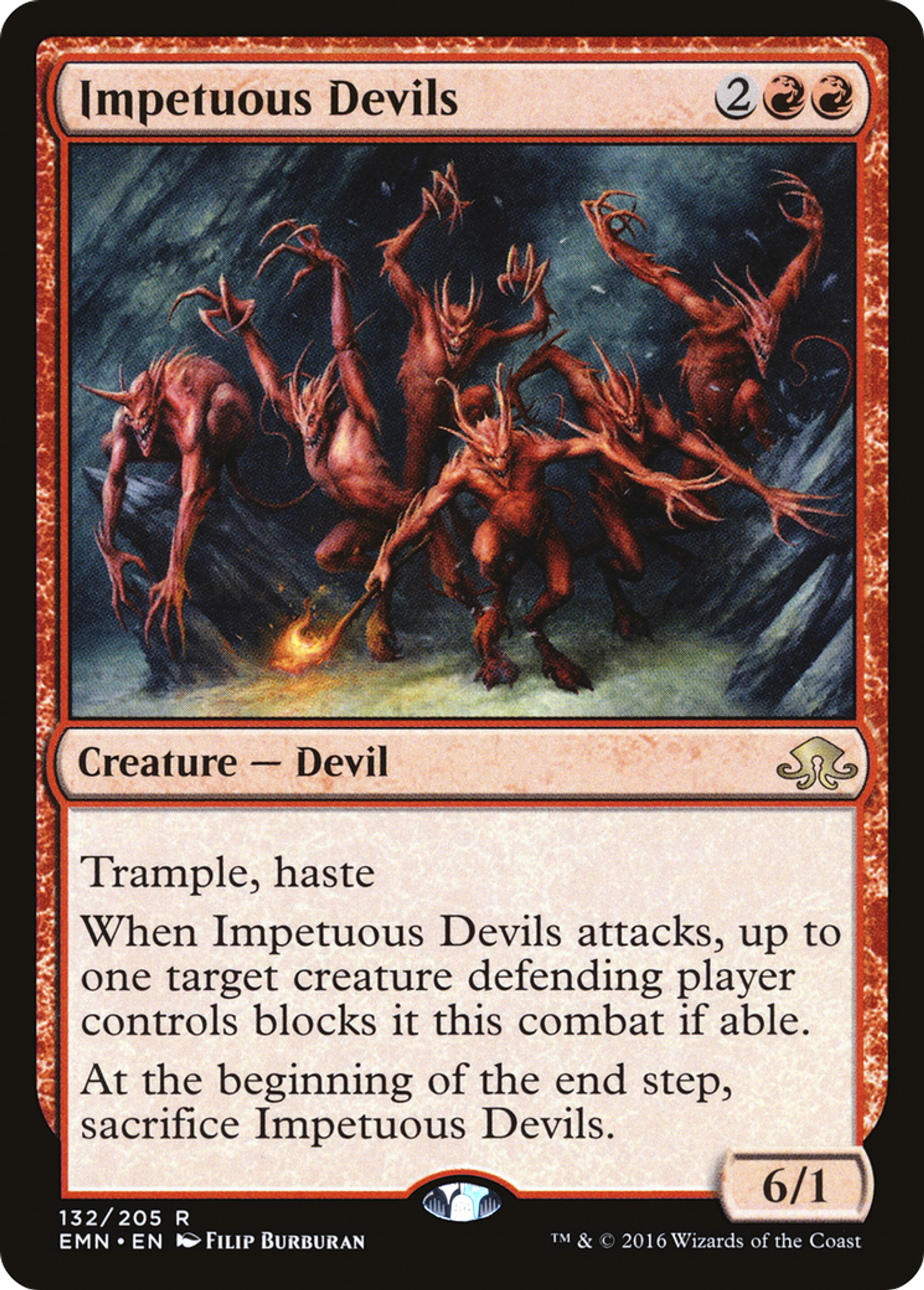 Impetuous Devils — Eldritch Moon — Magic: The Gathering