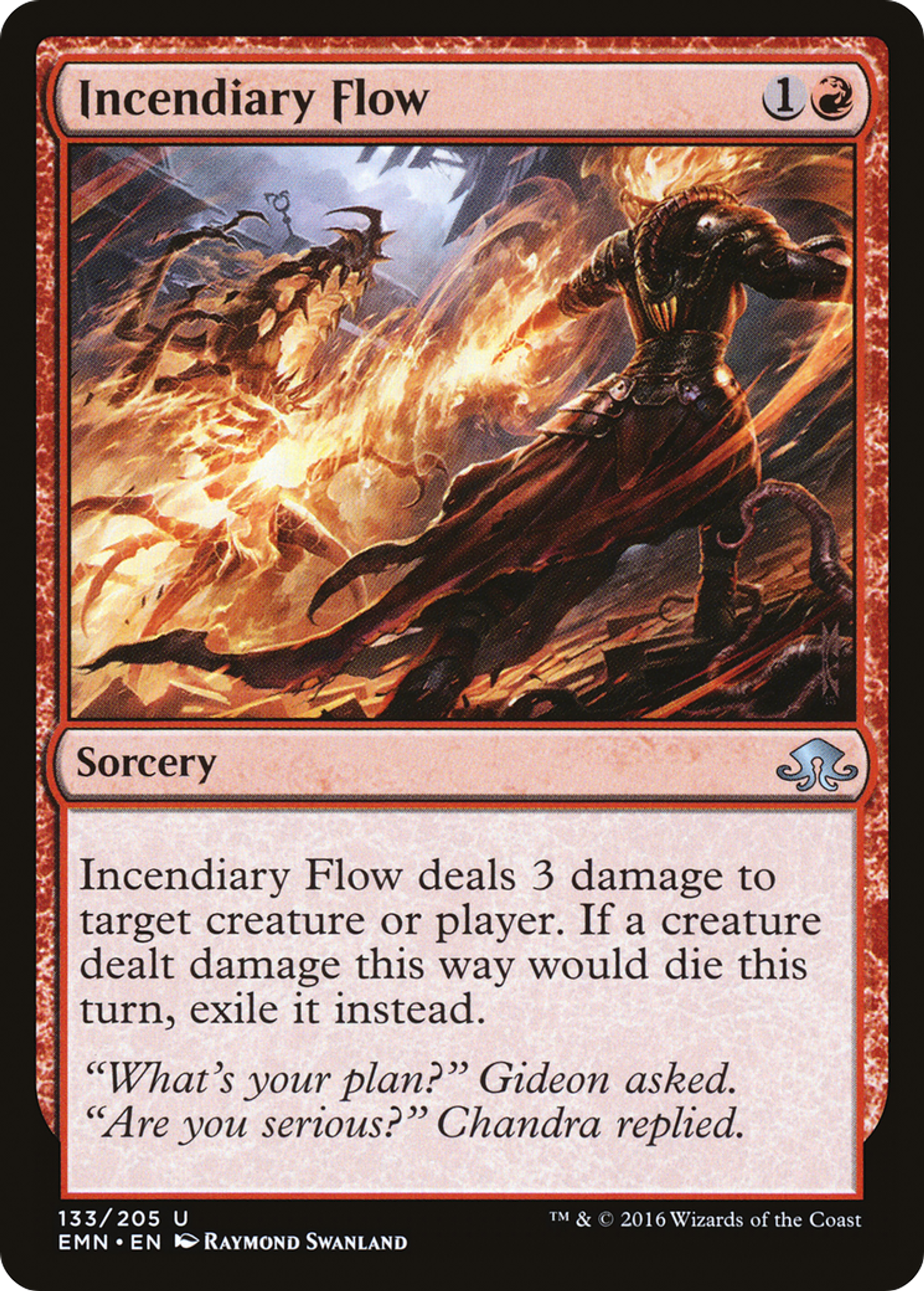 Flot incendiaire — Eldritch Moon — Magic: The Gathering