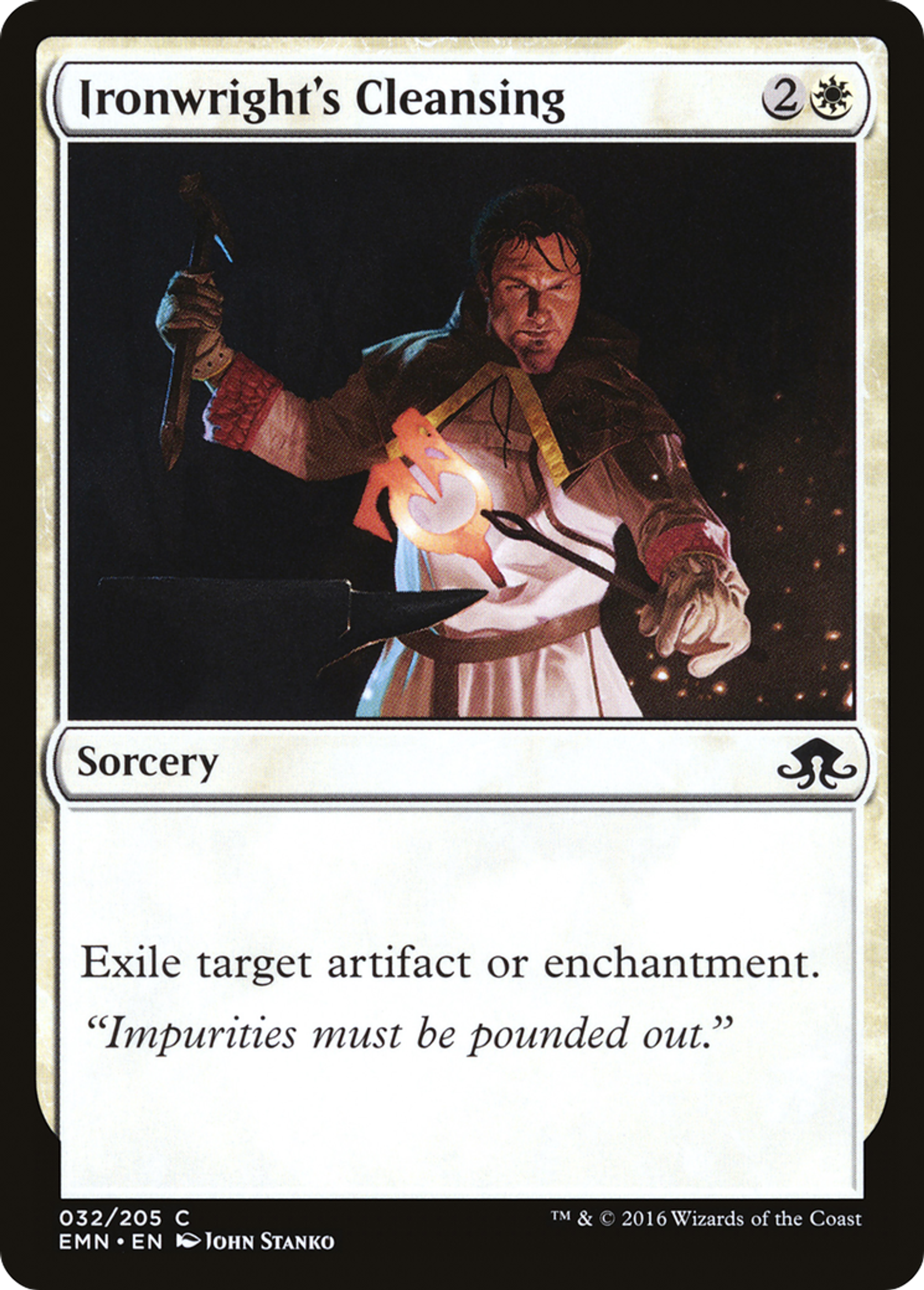 Ironwright's Cleansing — Eldritch Moon — Magic: The Gathering