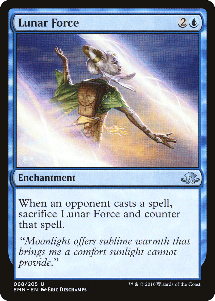Lunar Force — Eldritch Moon — Magic: The Gathering