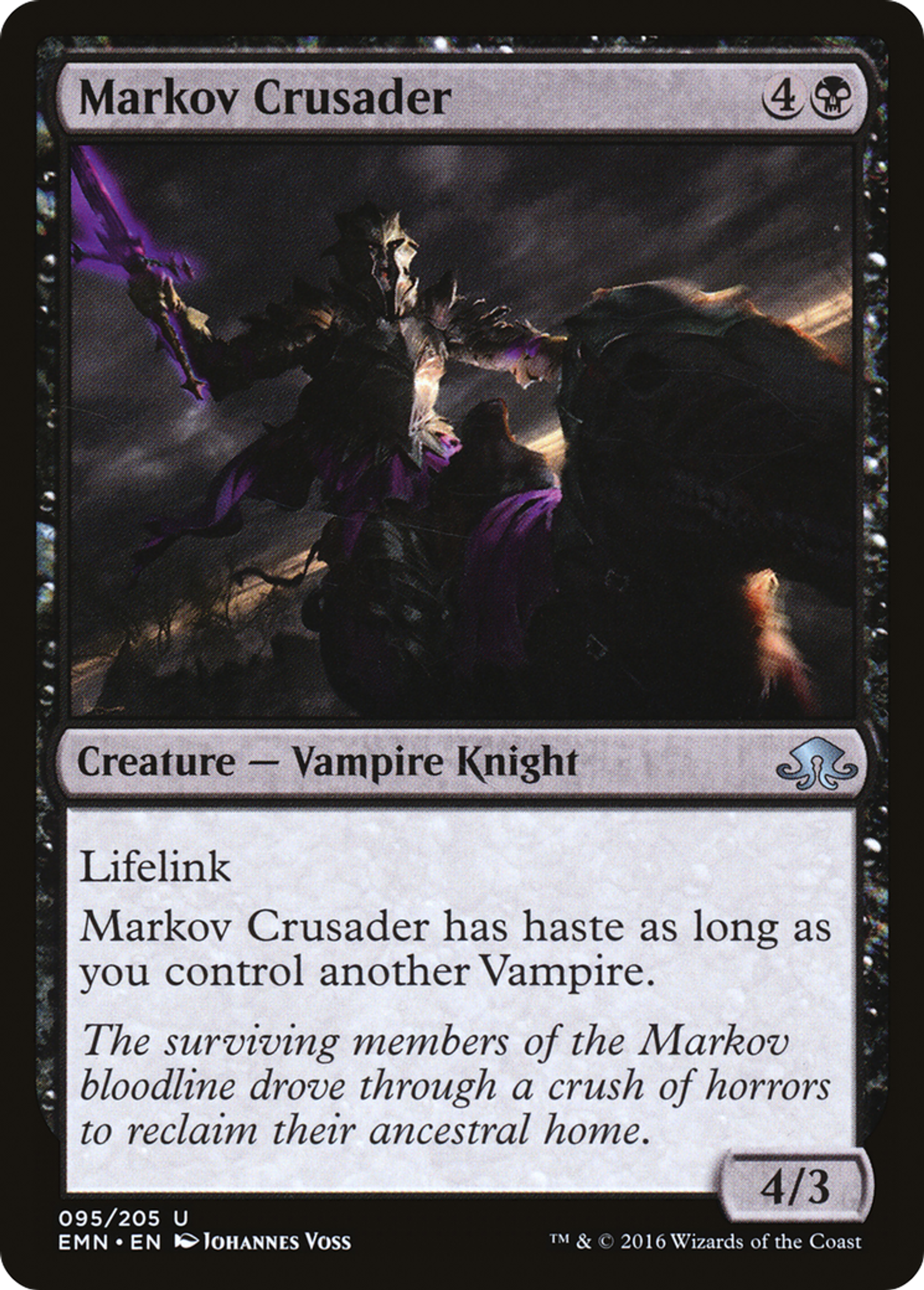 Markov Crusader — Eldritch Moon — Magic: The Gathering