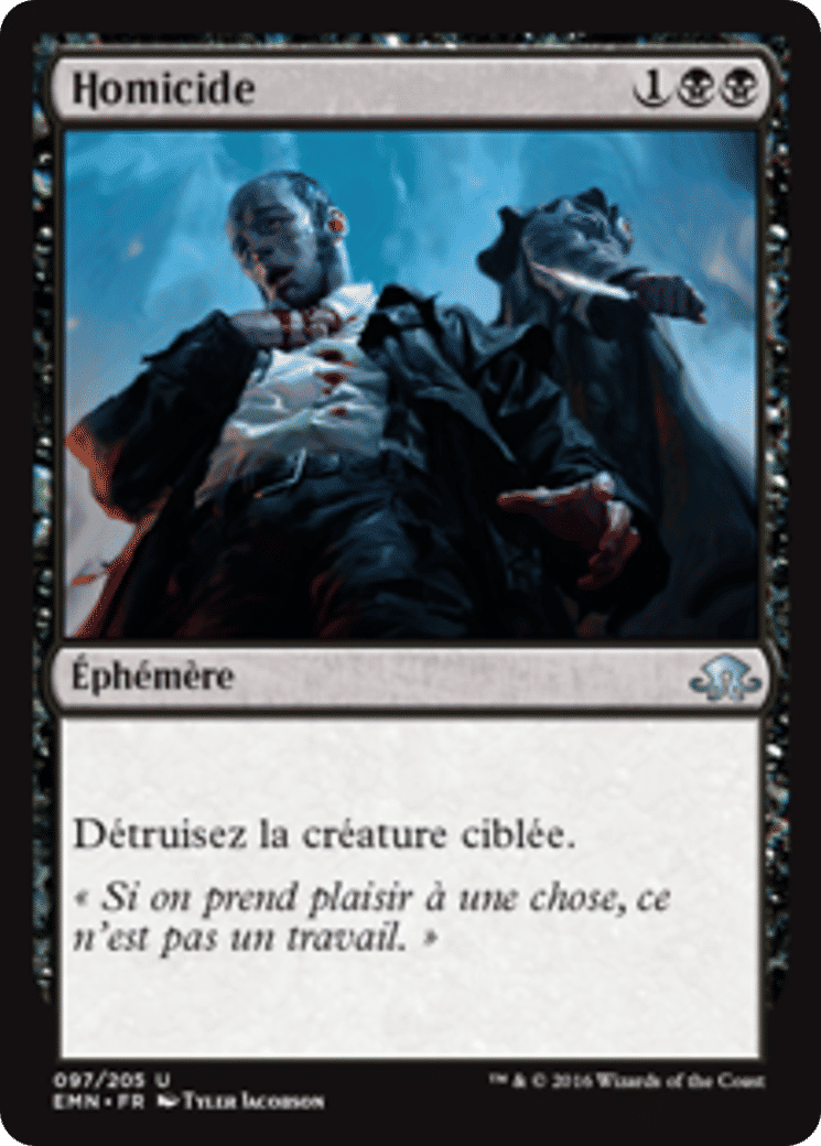 Homicide — Eldritch Moon — Magic: The Gathering