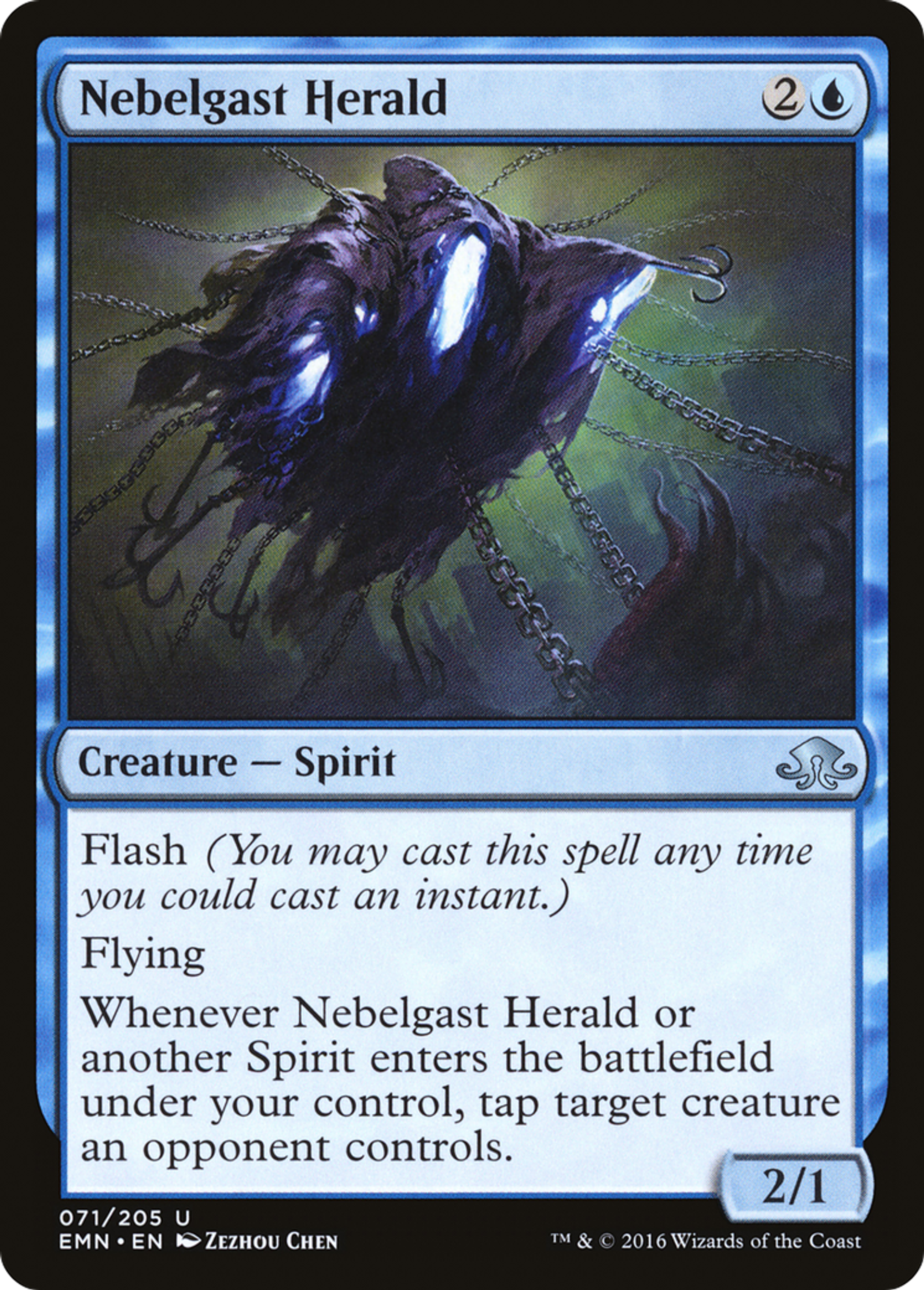Nebelgast Herald — Eldritch Moon — Magic: The Gathering