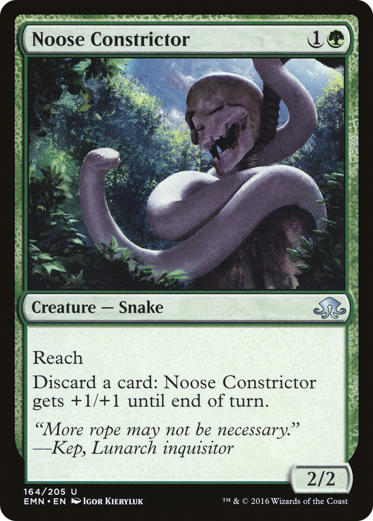 Noose Constrictor — Eldritch Moon — Magic: The Gathering