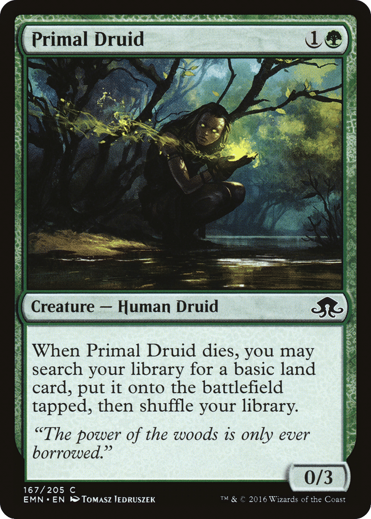 Primal Druid — Eldritch Moon — Magic: The Gathering