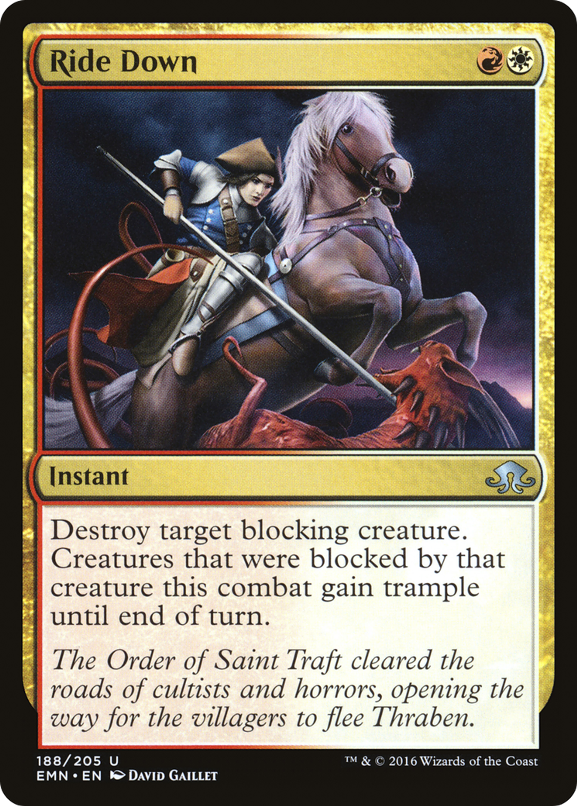 Ride Down — Eldritch Moon — Magic: The Gathering