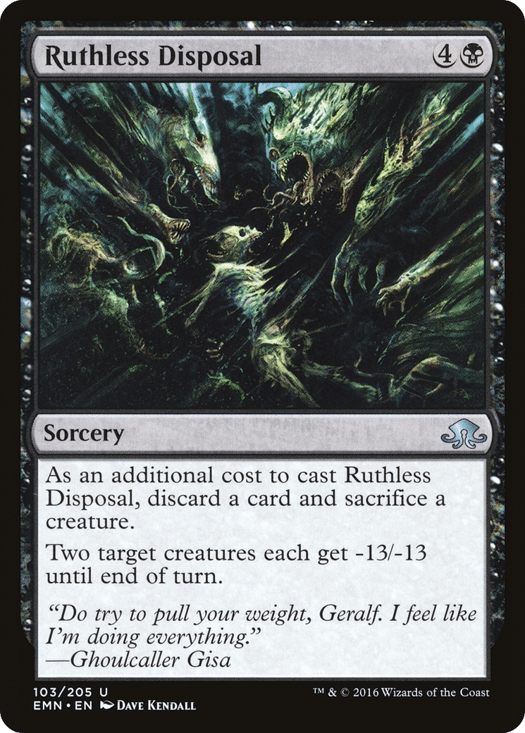Ruthless Disposal — Eldritch Moon — Magic: The Gathering