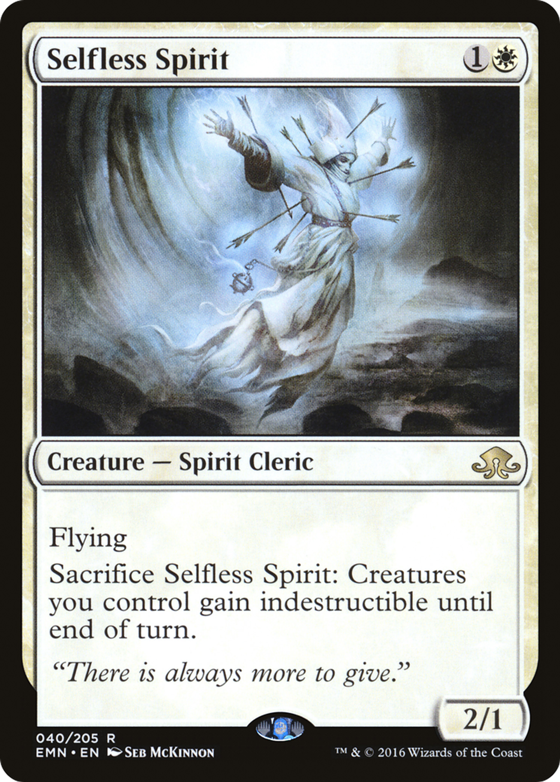 Selfless Spirit — Eldritch Moon — Magic: The Gathering