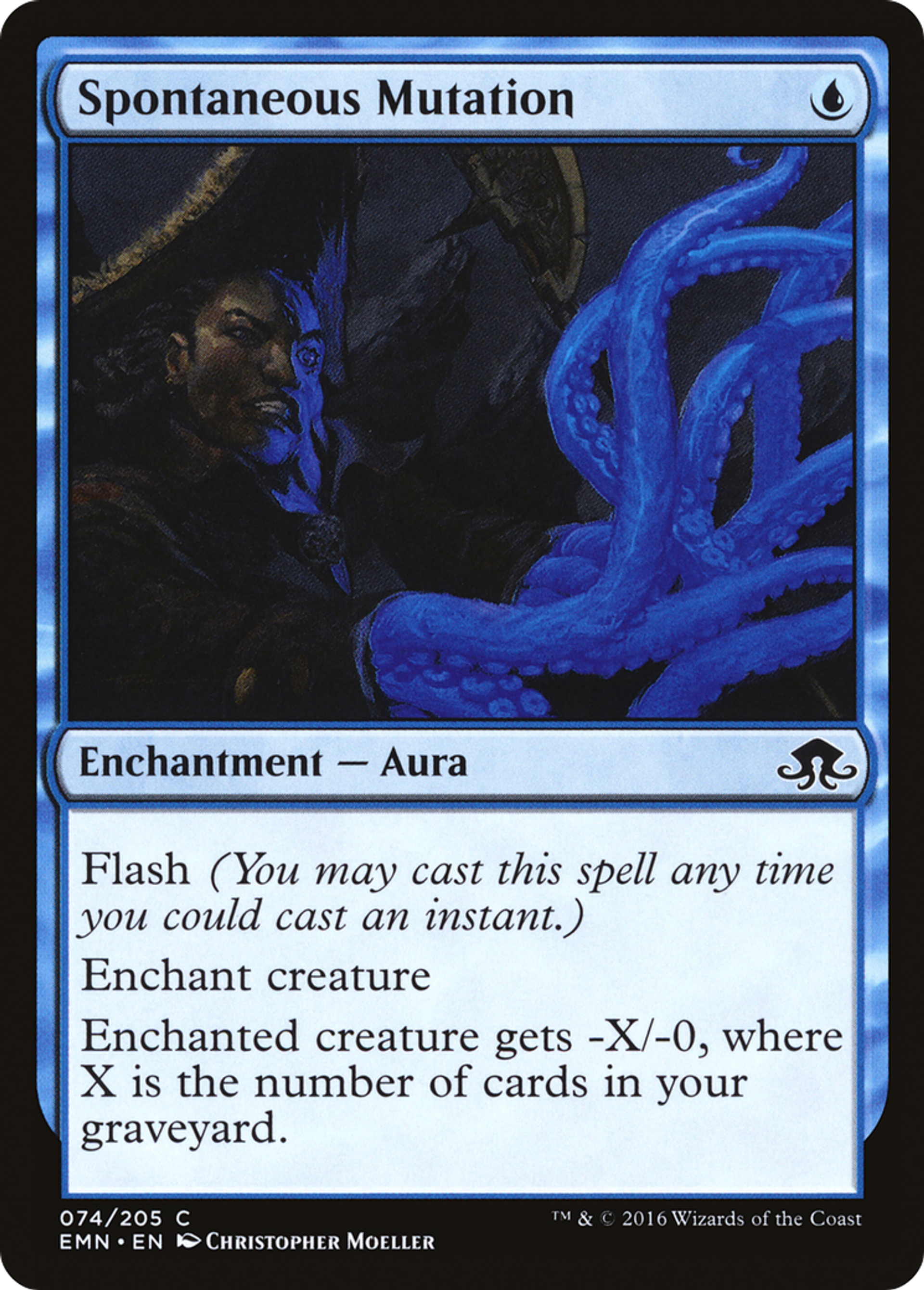 Mutation spontanée — Eldritch Moon — Magic: The Gathering
