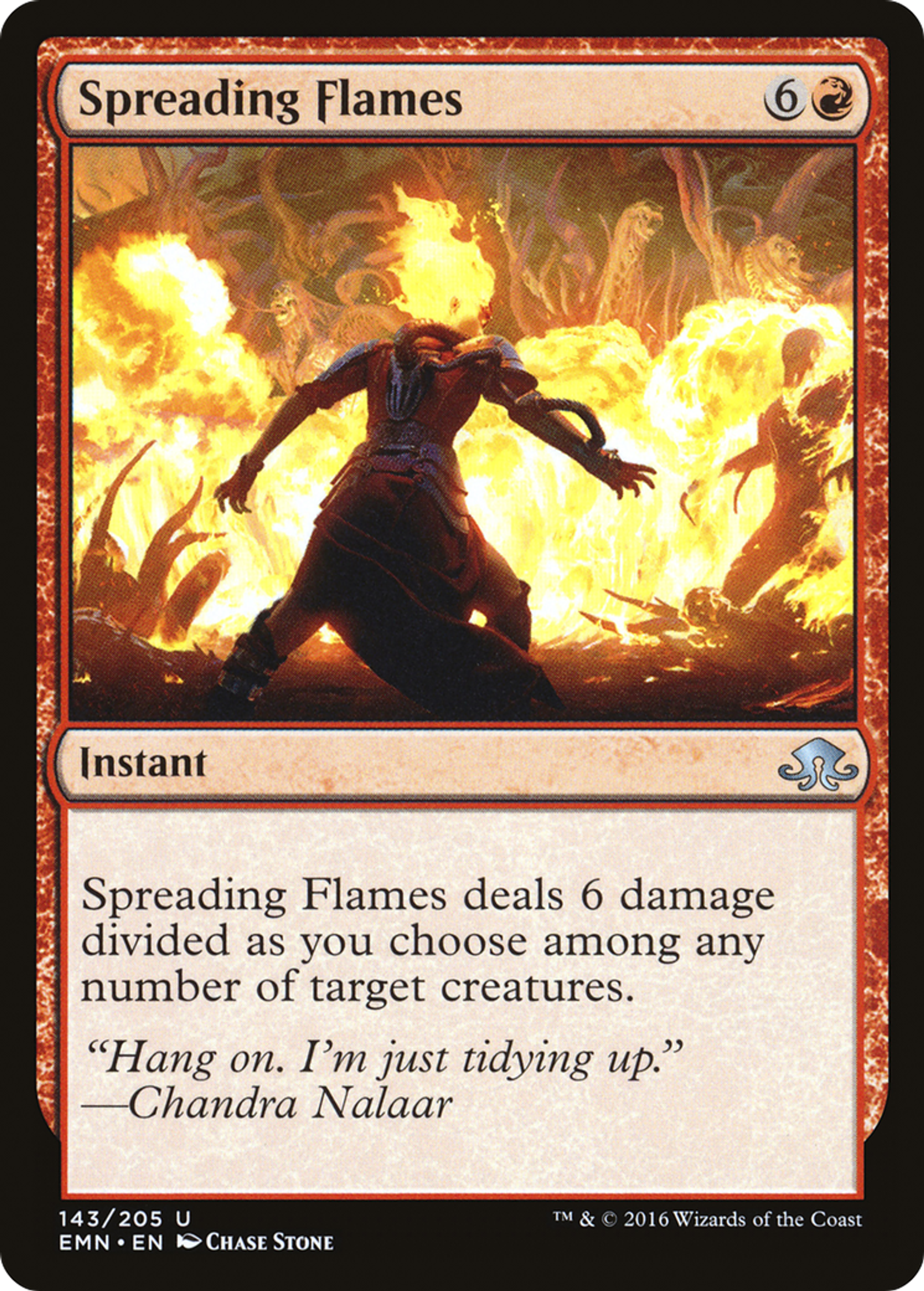 Flammes envahissantes — Eldritch Moon — Magic: The Gathering