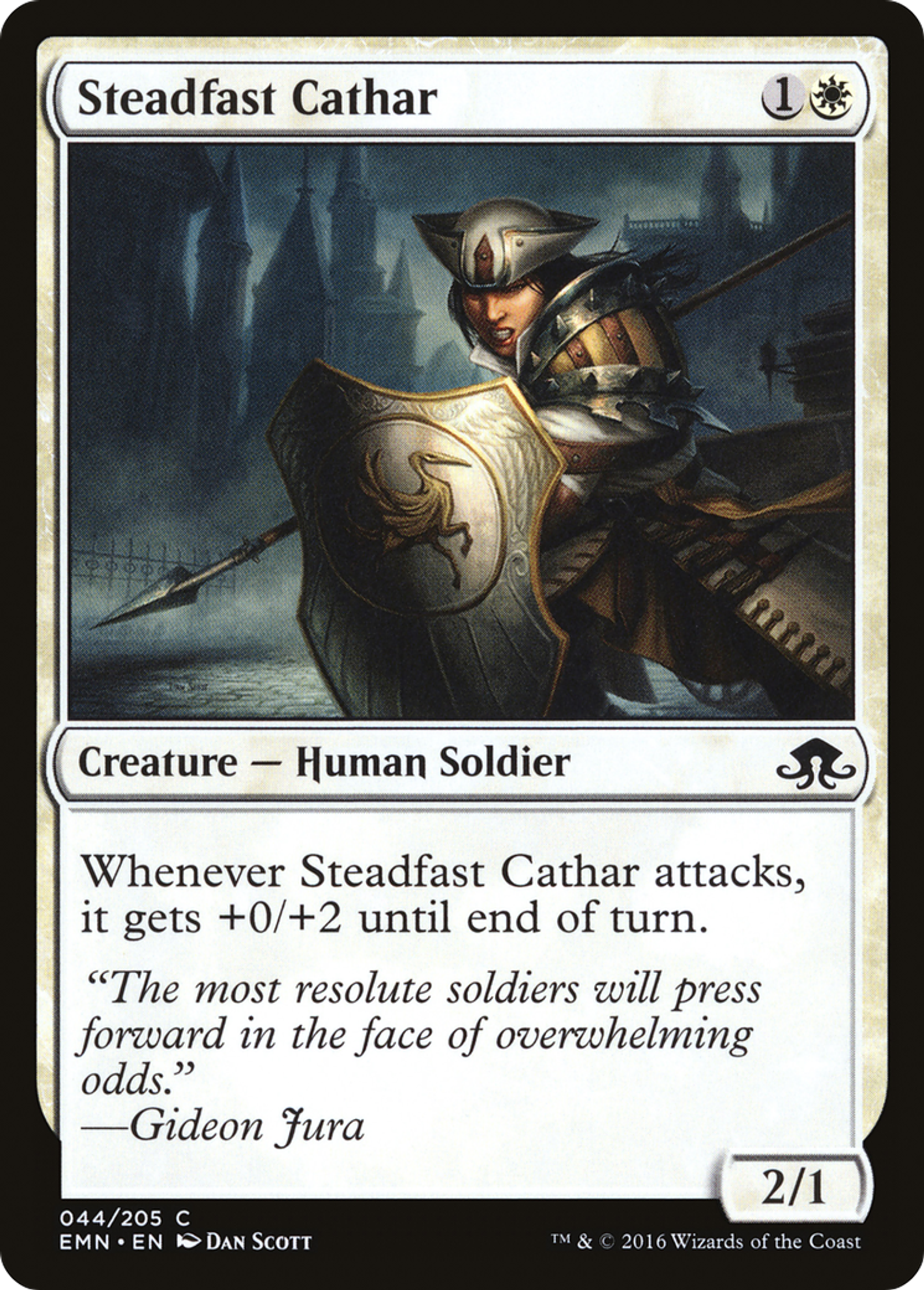 Steadfast Cathar — Eldritch Moon — Magic: The Gathering