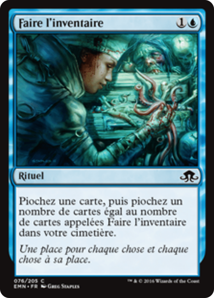 Faire l'inventaire — Eldritch Moon — Magic: The Gathering