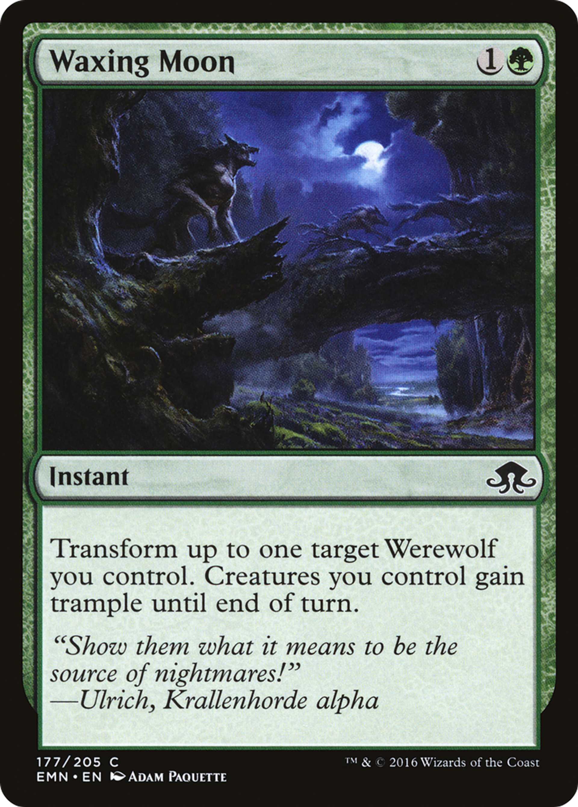 Lune croissante — Eldritch Moon — Magic: The Gathering