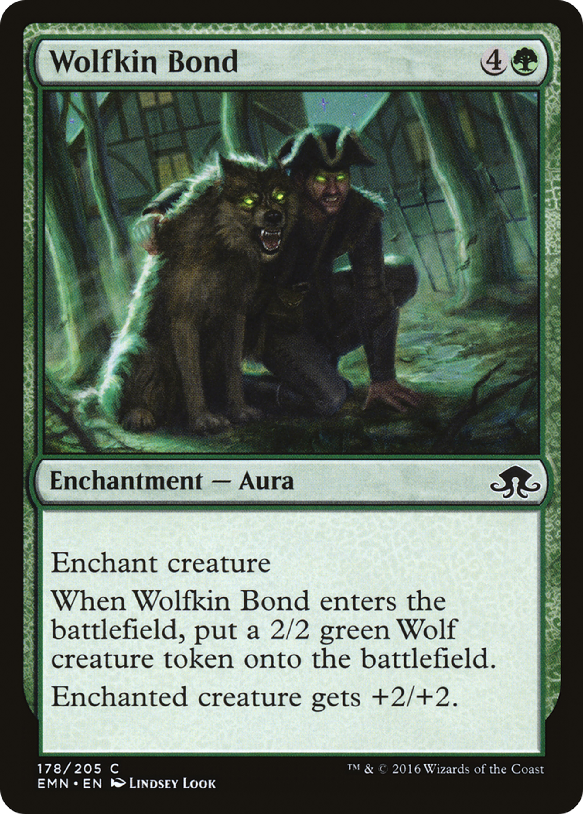 Wolfkin Bond — Eldritch Moon — Magic: The Gathering