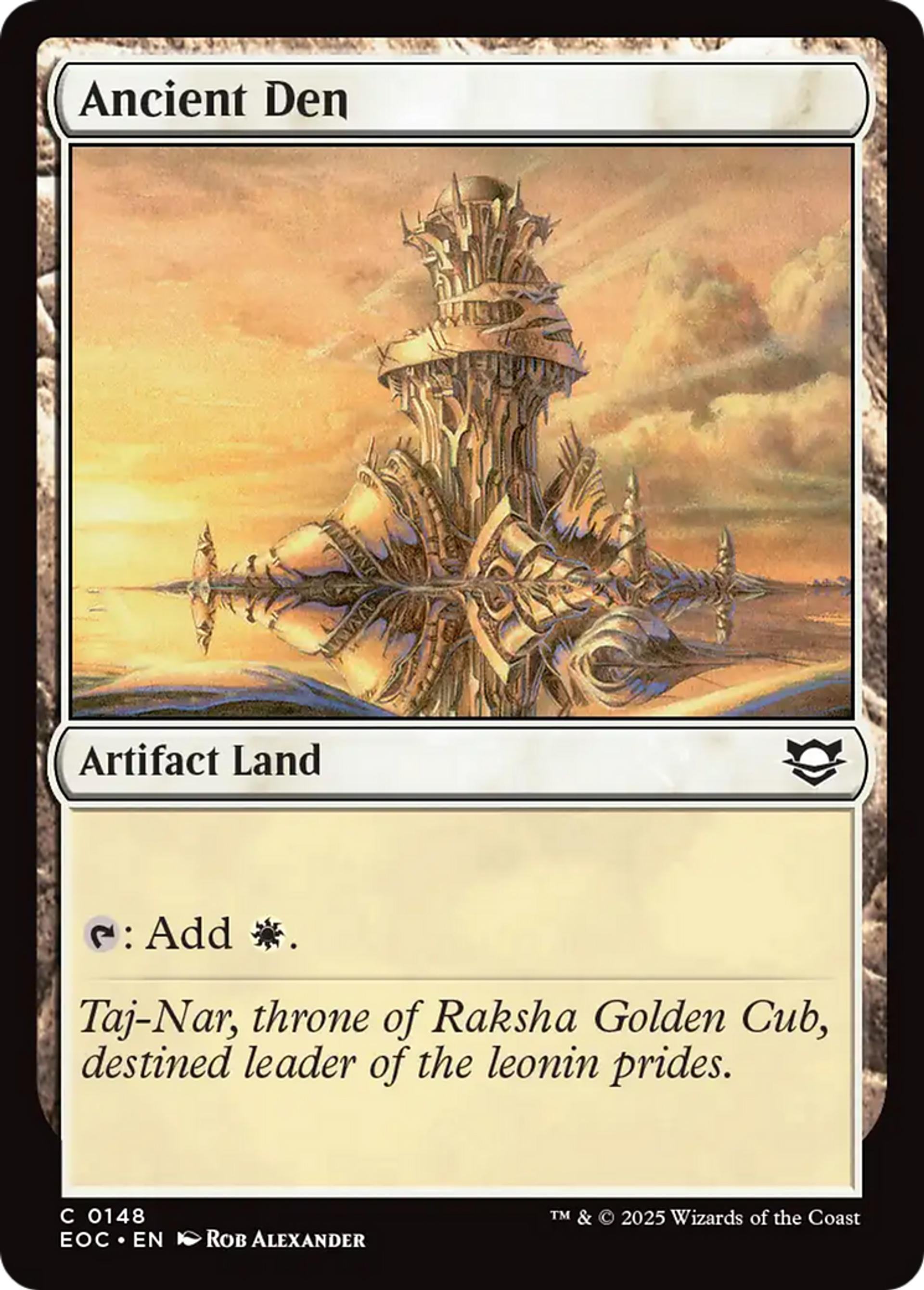 Ancient Den — Edge of Eternities Commander — Magic: The Gathering