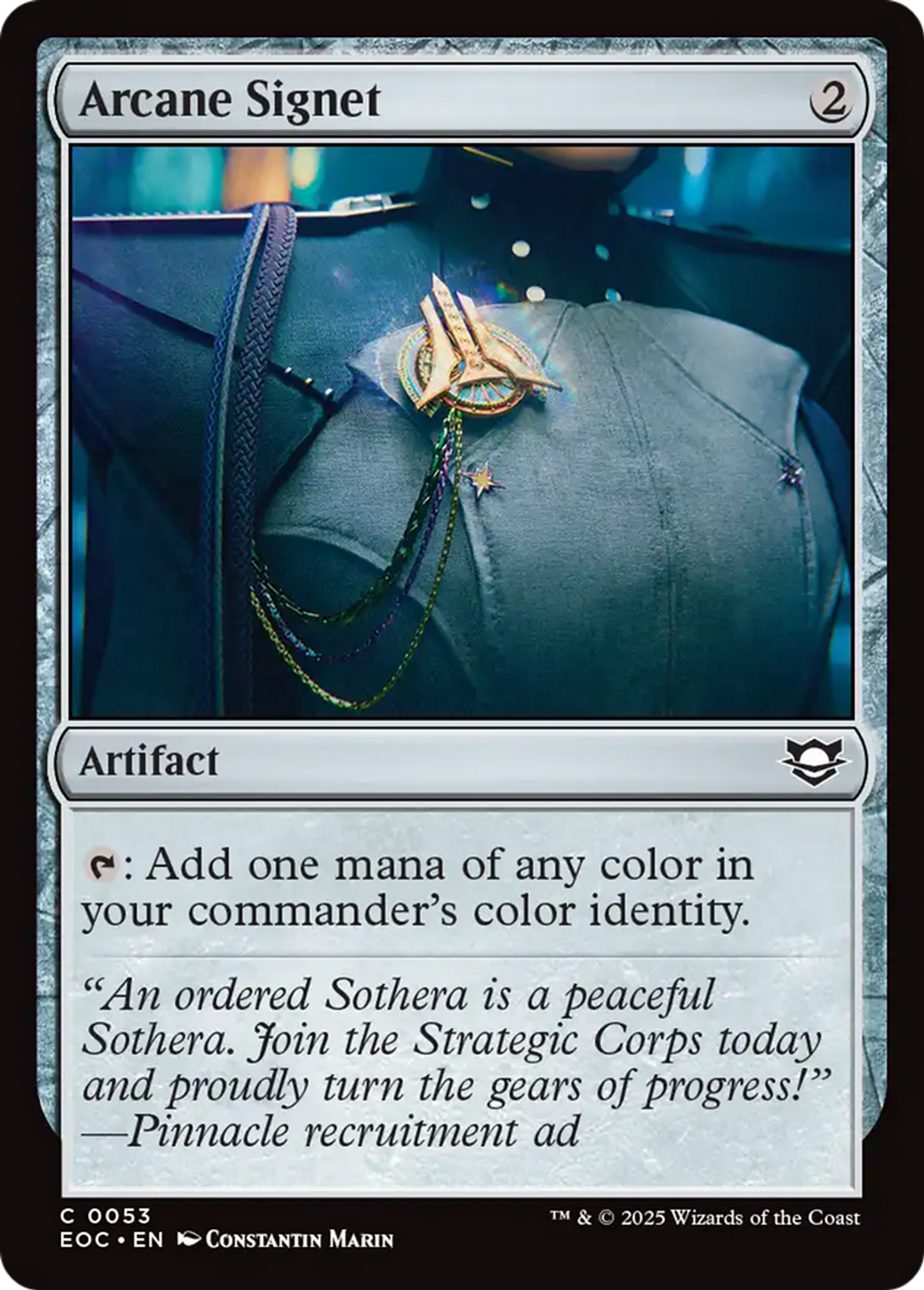 Arcane Signet — Edge of Eternities Commander — Magic: The Gathering