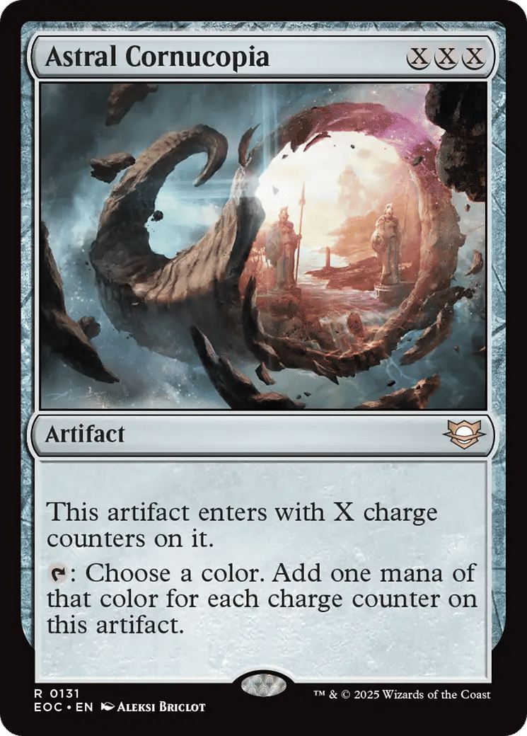 Astral Cornucopia — Edge of Eternities Commander — Magic: The Gathering