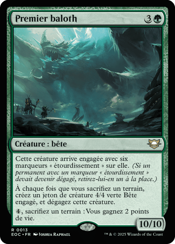 Premier baloth — Edge of Eternities Commander — Magic: The Gathering