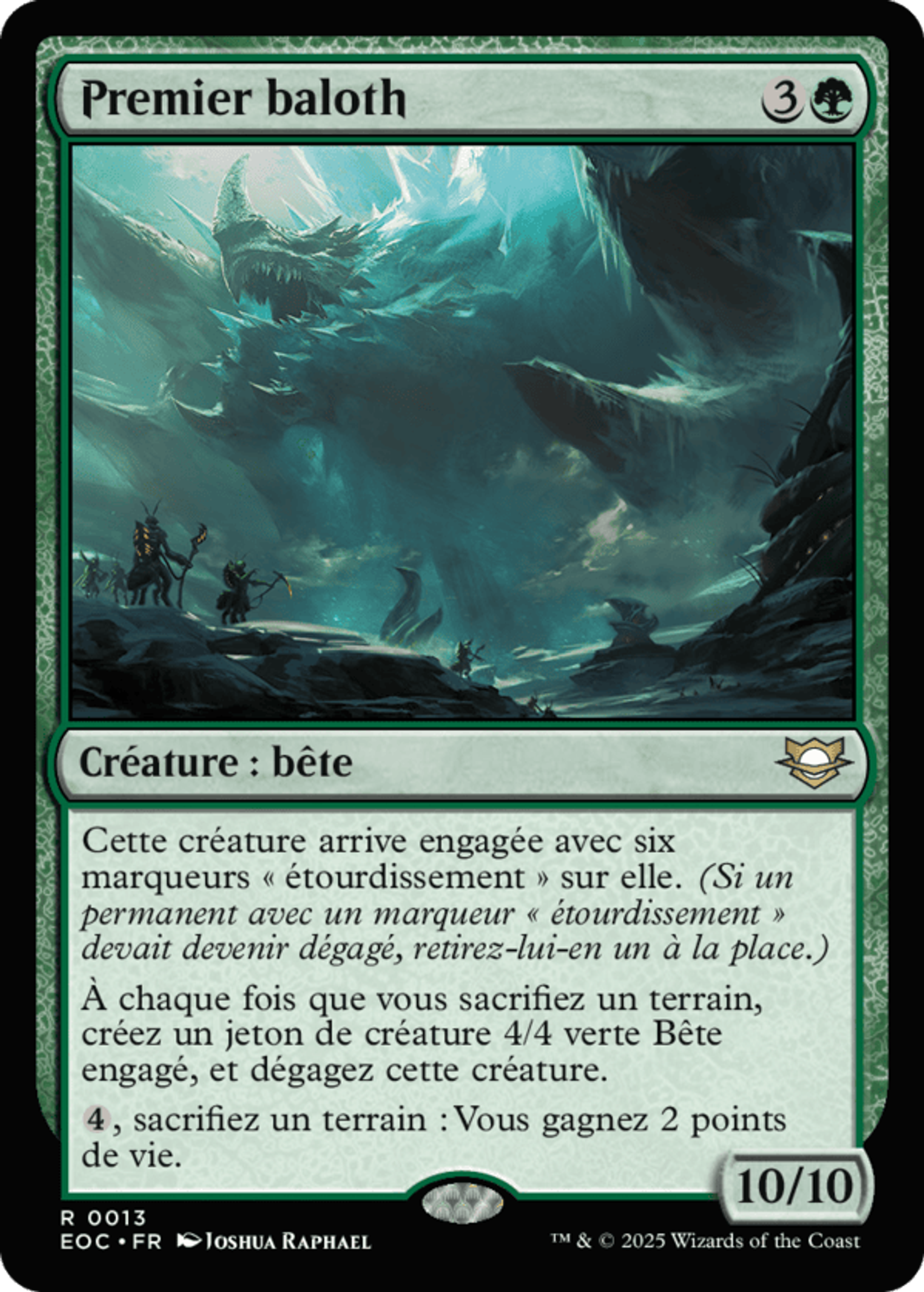 Premier baloth — Edge of Eternities Commander — Magic: The Gathering