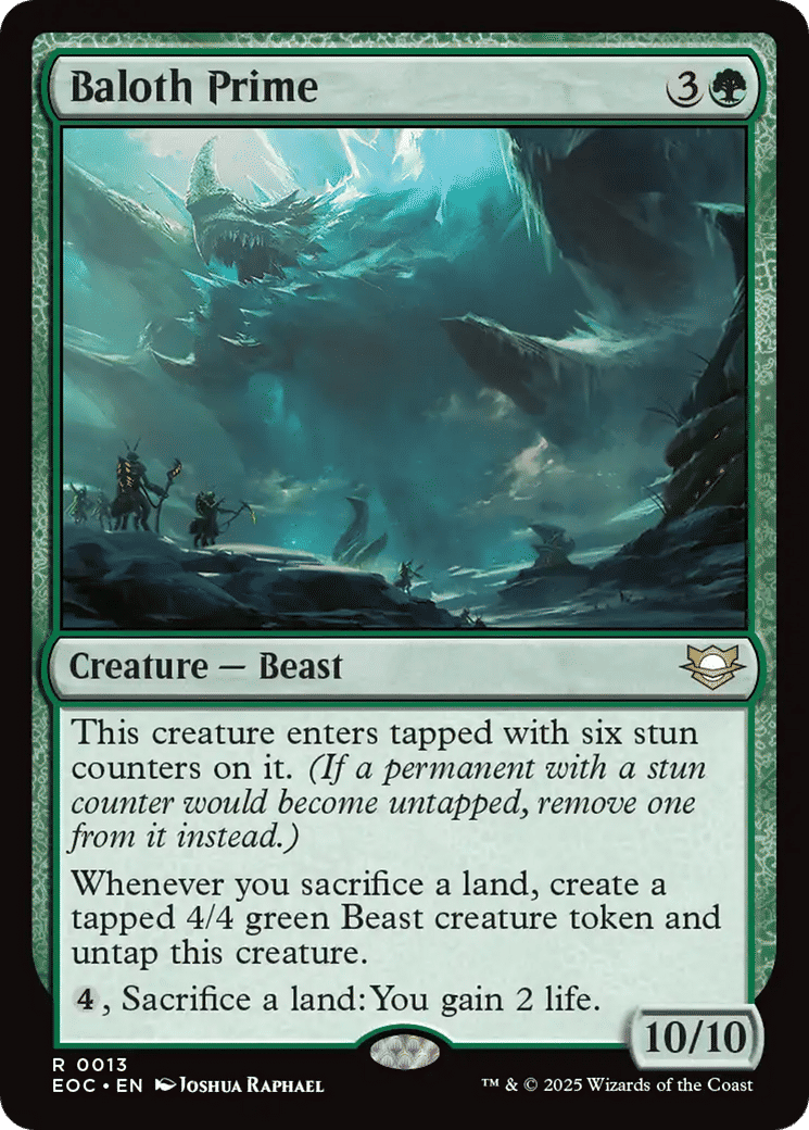 Baloth Prime — Edge of Eternities Commander — Magic: The Gathering