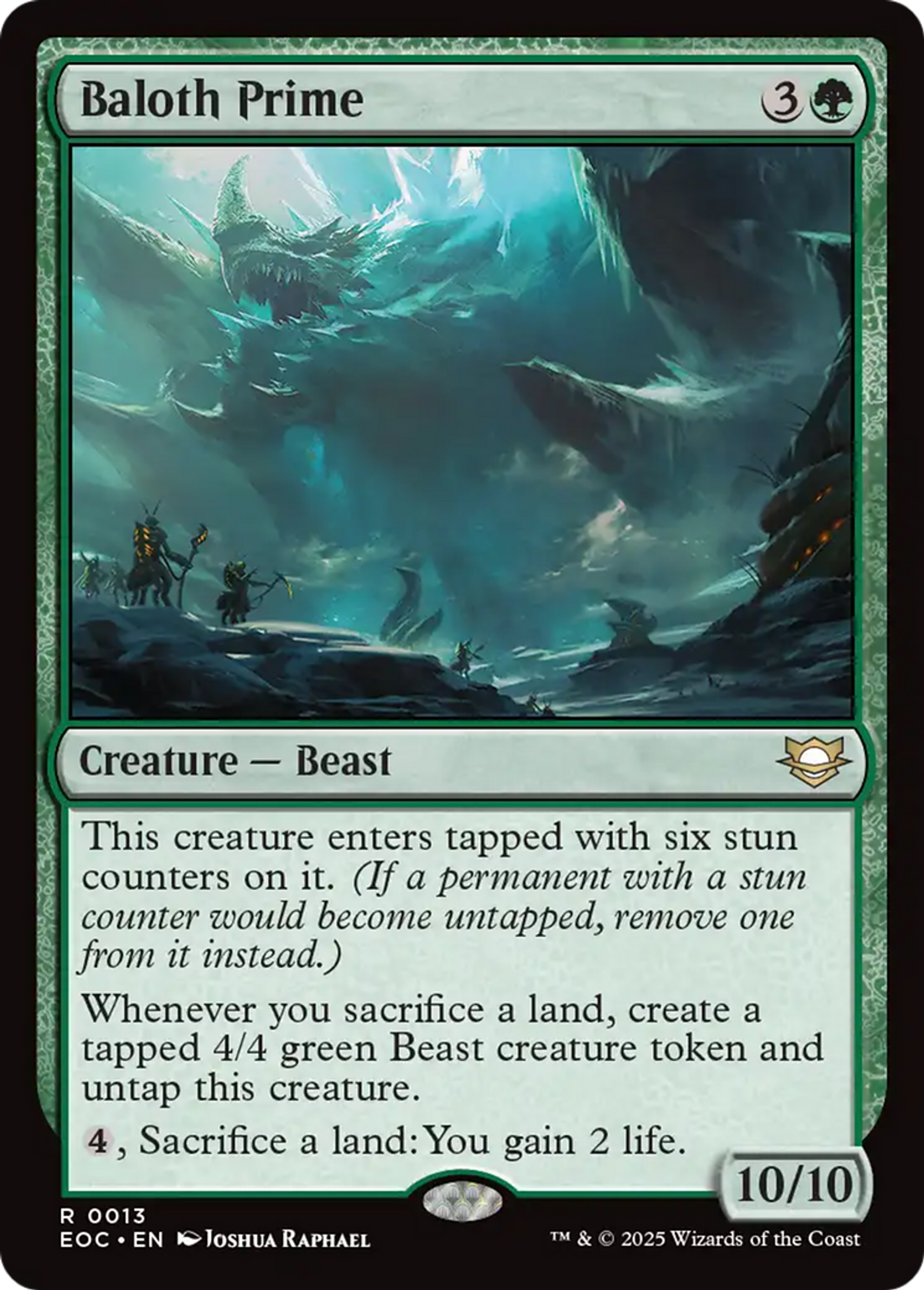 Baloth Prime — Edge of Eternities Commander — Magic: The Gathering