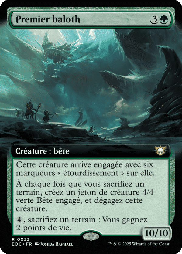 Premier baloth — Edge of Eternities Commander — Magic: The Gathering