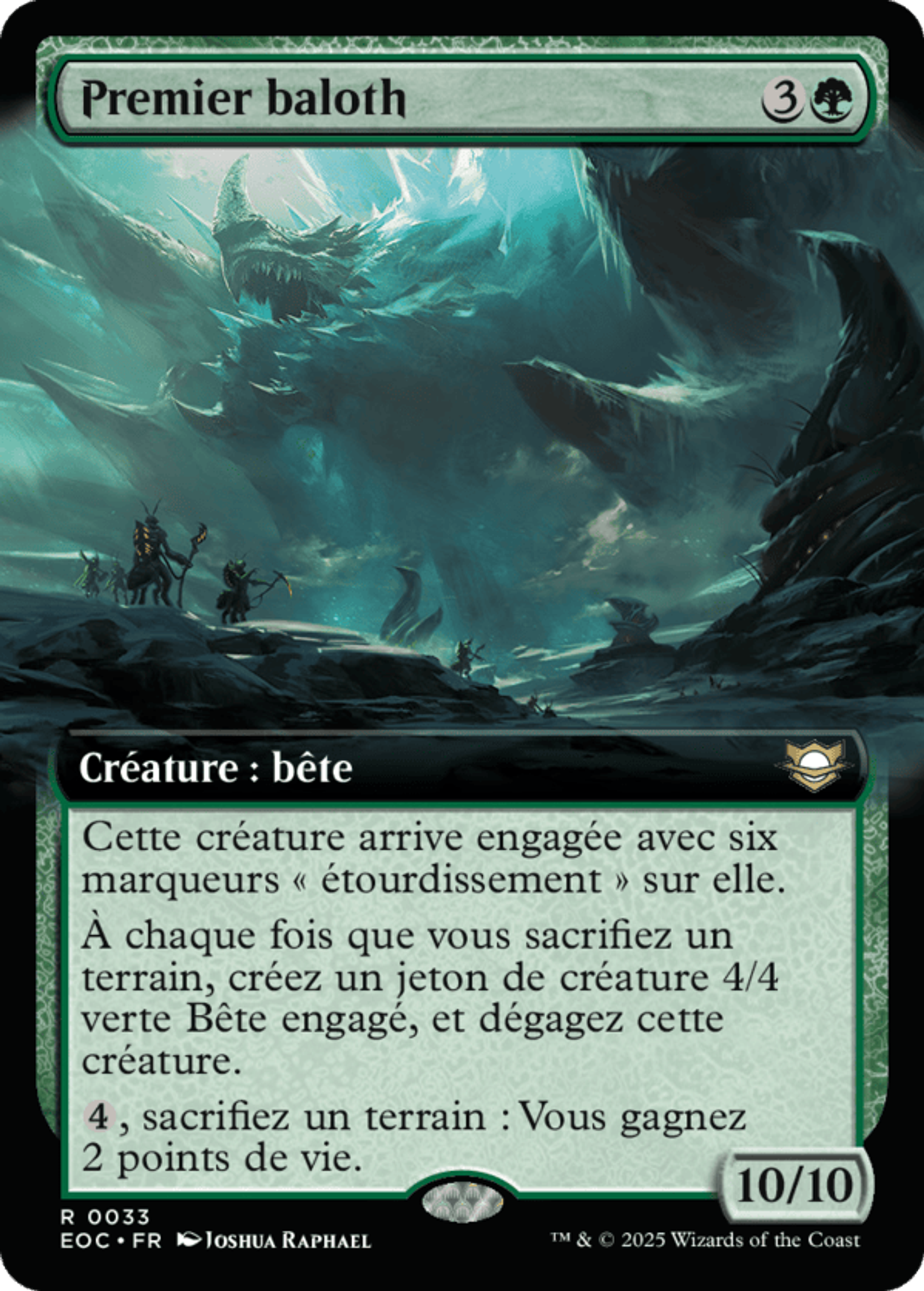 Premier baloth — Edge of Eternities Commander — Magic: The Gathering