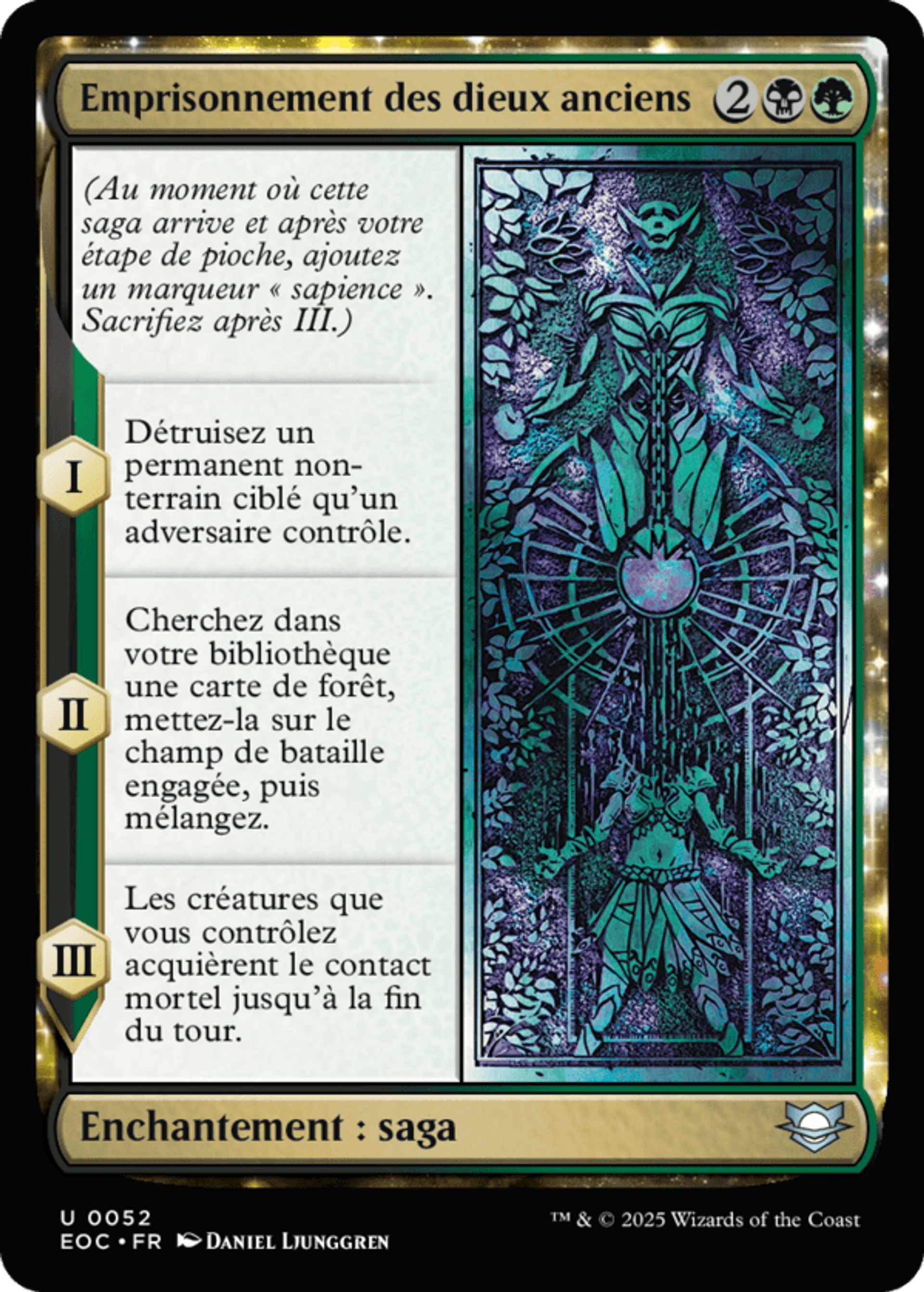 Emprisonnement des dieux anciens — Edge of Eternities Commander — Magic: The Gathering