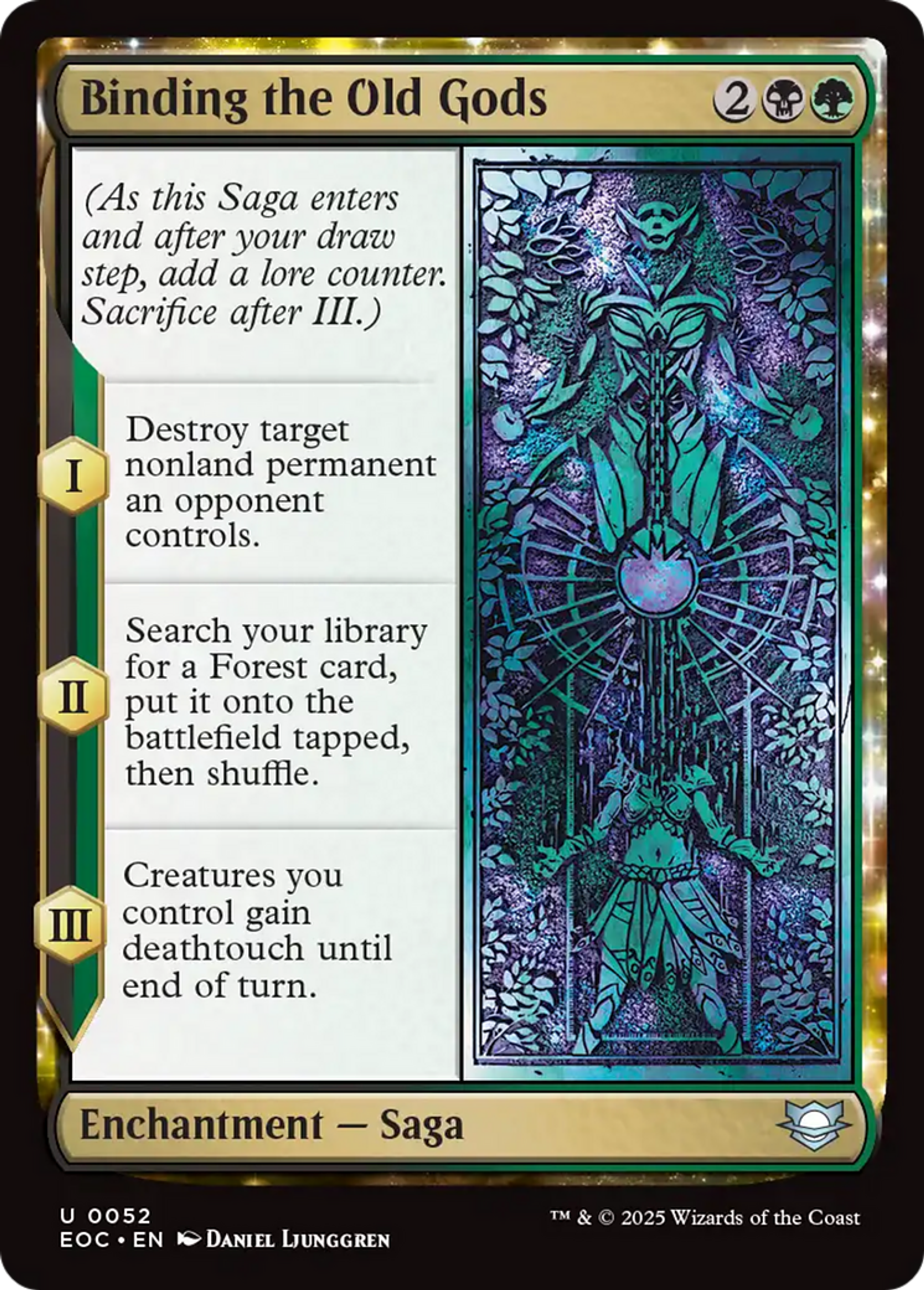 Binding the Old Gods — Edge of Eternities Commander — Magic: The Gathering