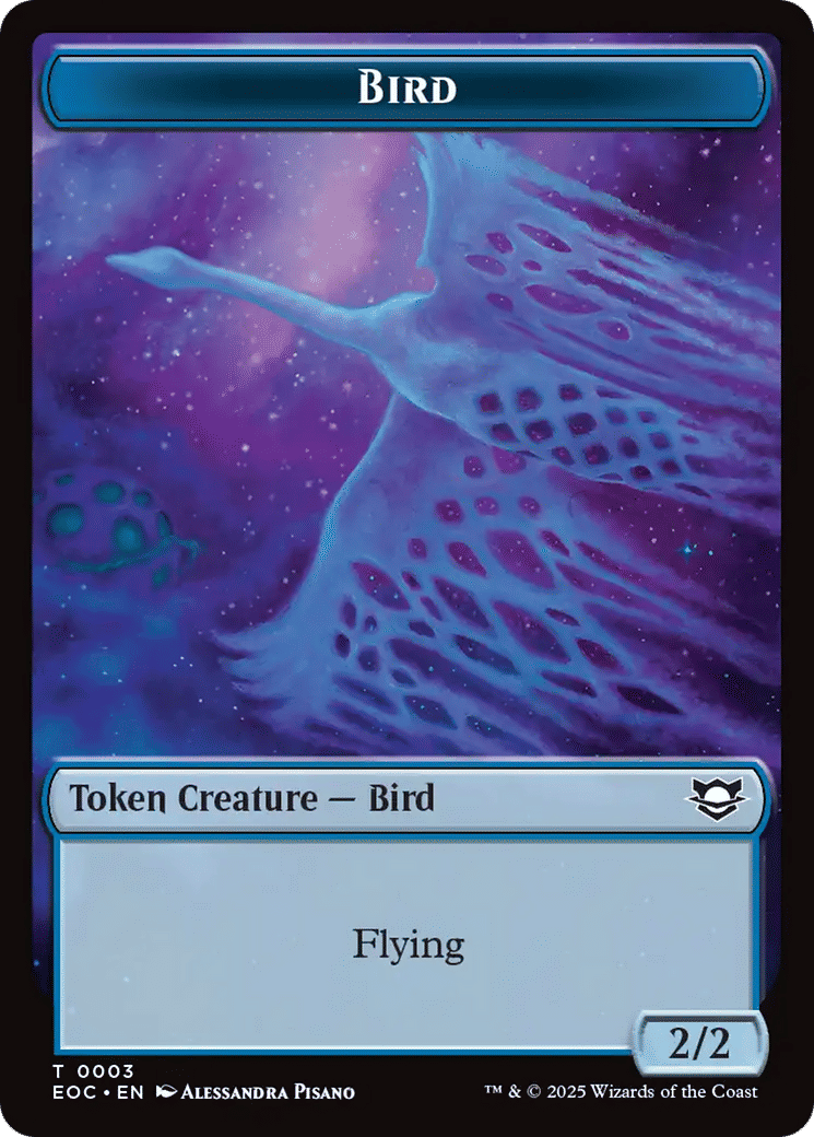 Bird — Edge of Eternities Commander — Magic: The Gathering