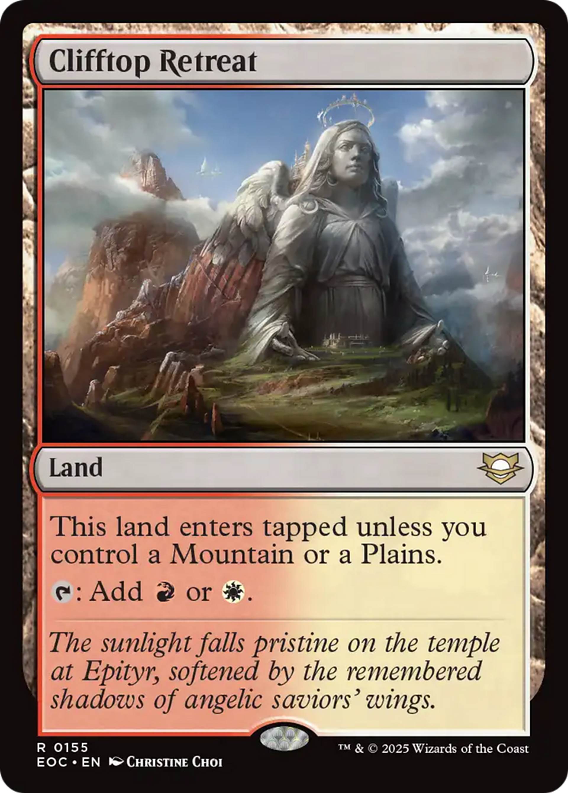 Clifftop Retreat — Edge of Eternities Commander — Magic: The Gathering
