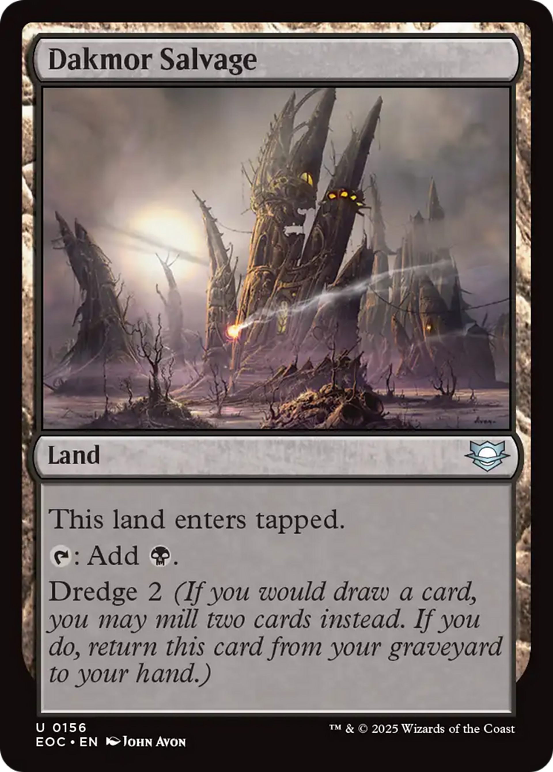 Dakmor Salvage — Edge of Eternities Commander — Magic: The Gathering