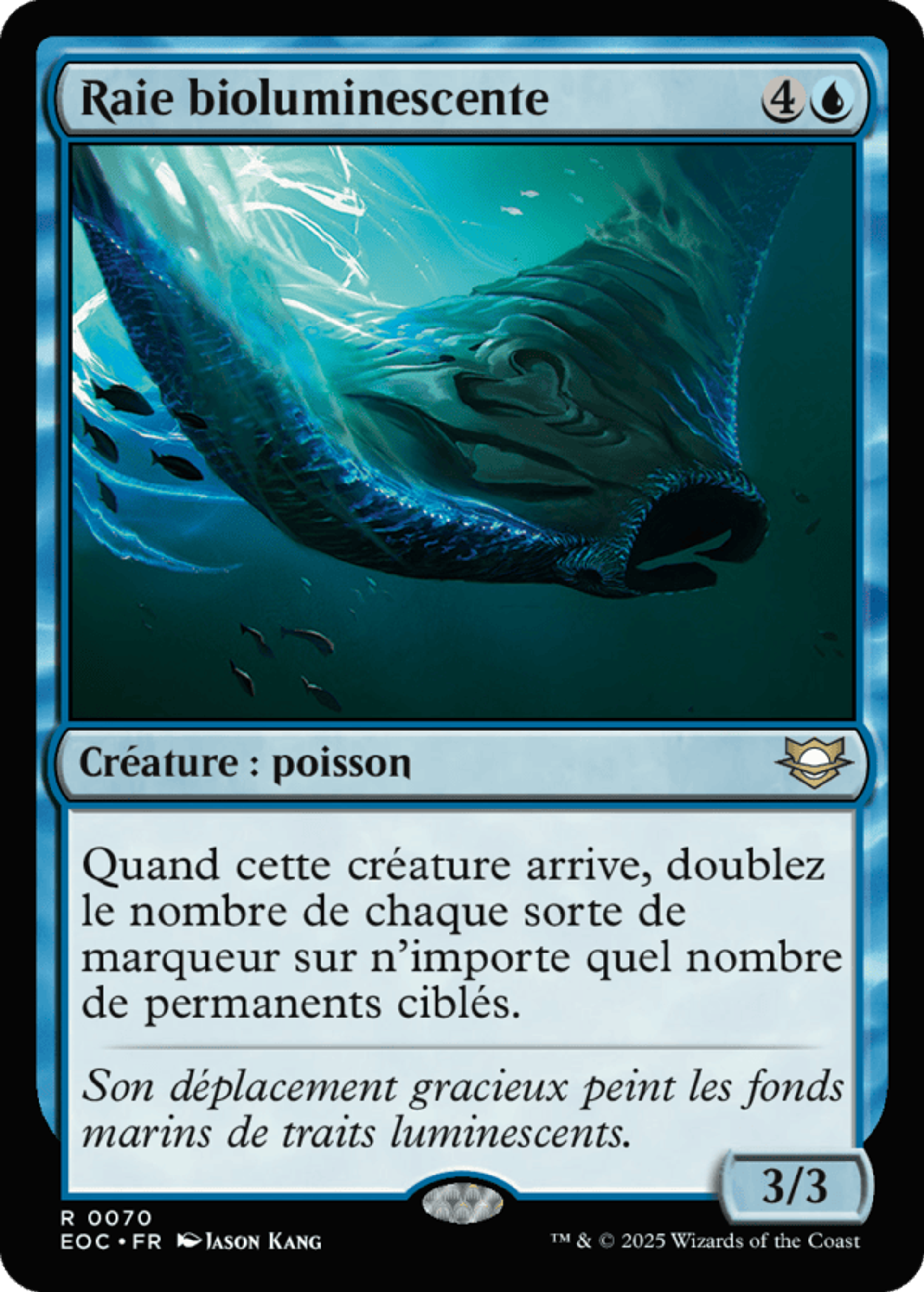 Raie bioluminescente — Edge of Eternities Commander — Magic: The Gathering