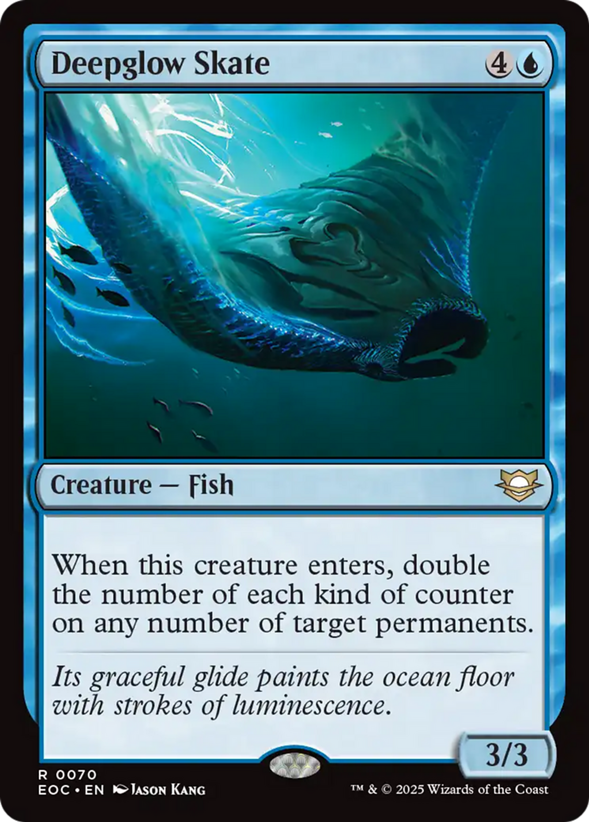 Deepglow Skate — Edge of Eternities Commander — Magic: The Gathering